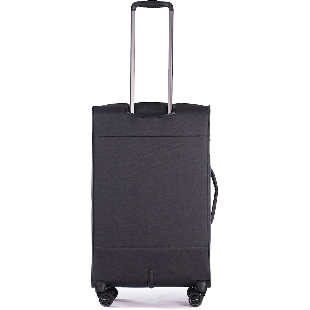 Stratic Weichgepäck-Trolley »Bendigo Light + M, black«, 4 Rollen