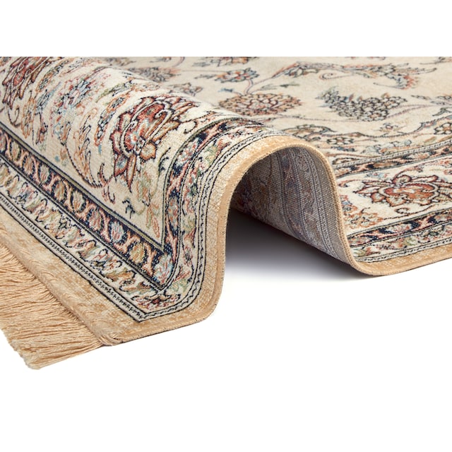 freundin Home Collection Teppich »Almas«, rechteckig, Orient-Design,  Vintage-Look, Fransen, Kurzflor, weich, Wohnzimmer | BAUR