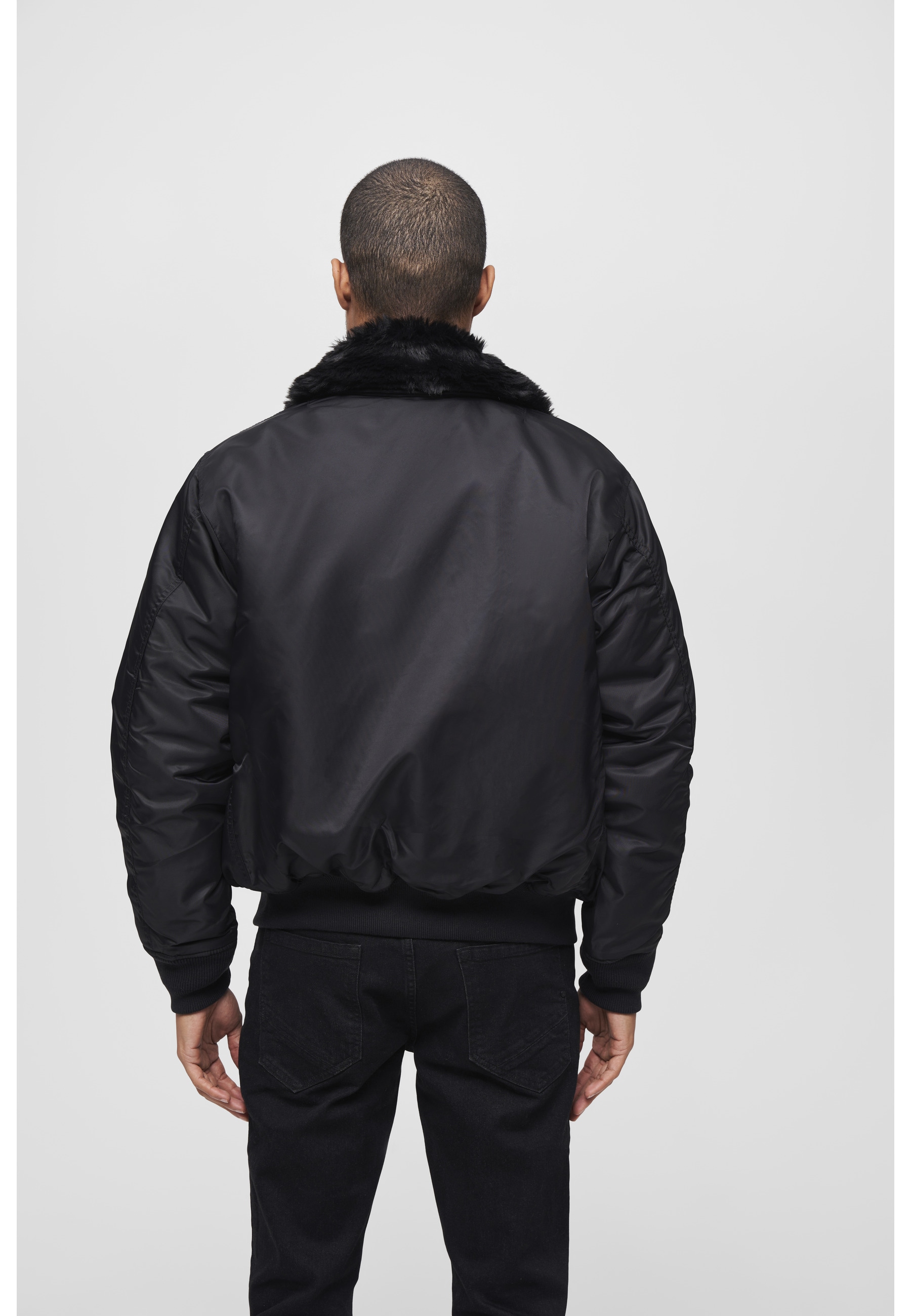 Brandit Winterjacke »Brandit Herren MA2 Jacket Fur Collar« 1 Stk. tlg. ohne Kapuze