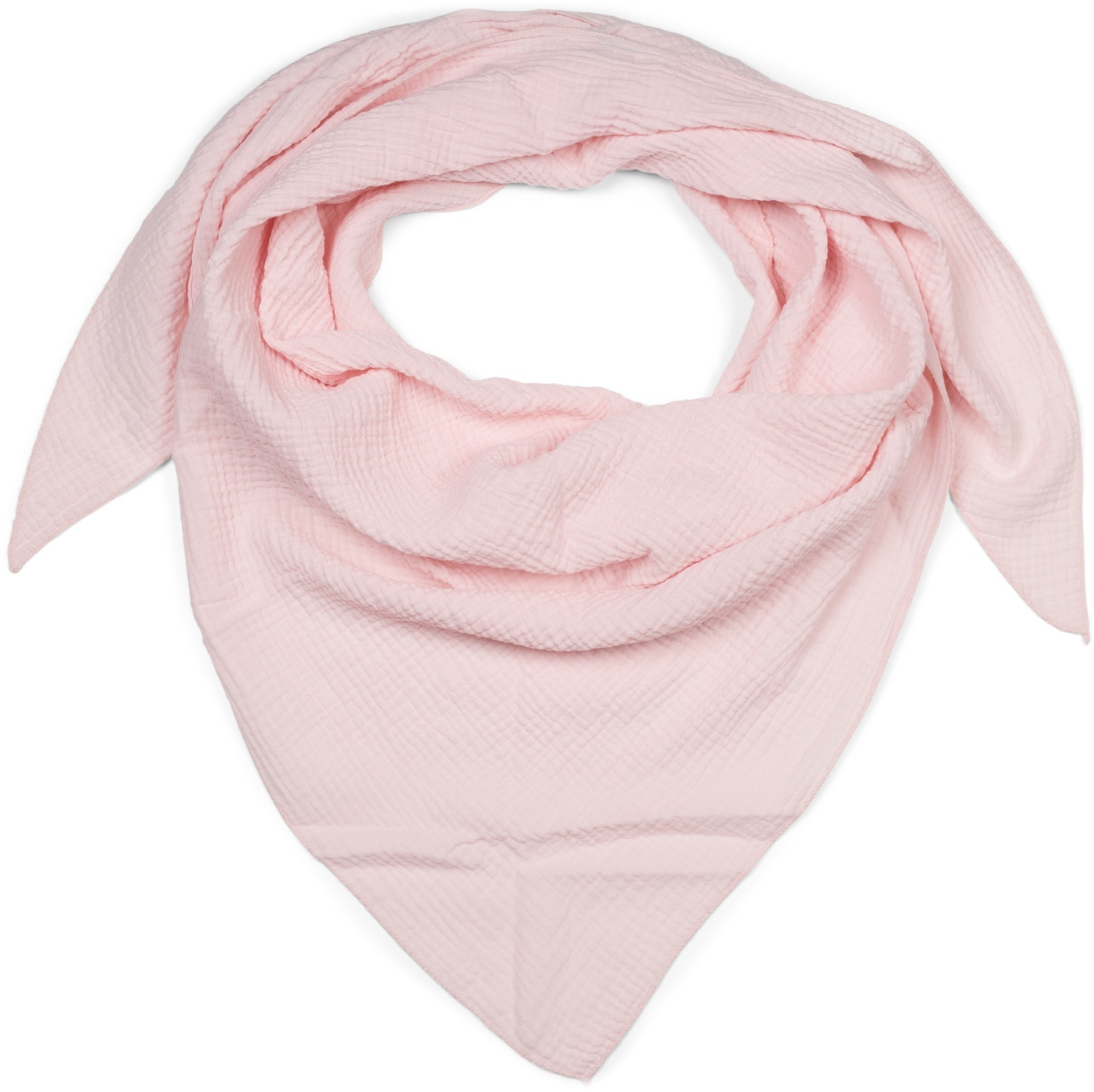 styleBREAKER Dreieckstuch "Musselin Dreiecktuch Einfarbig" 1 Stk.