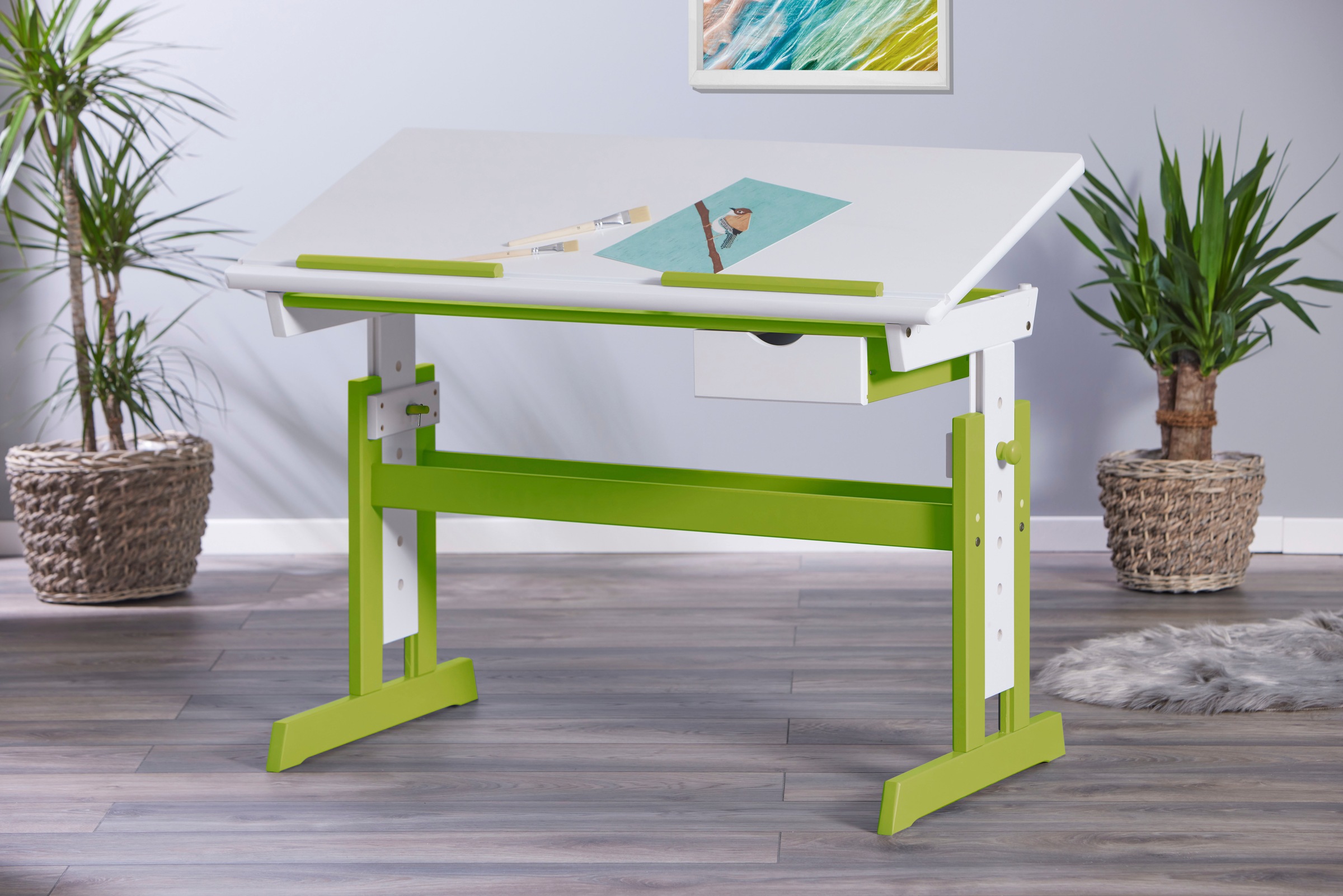 Lüttenhütt Kinderschreibtisch "Pijii" günstig online kaufen