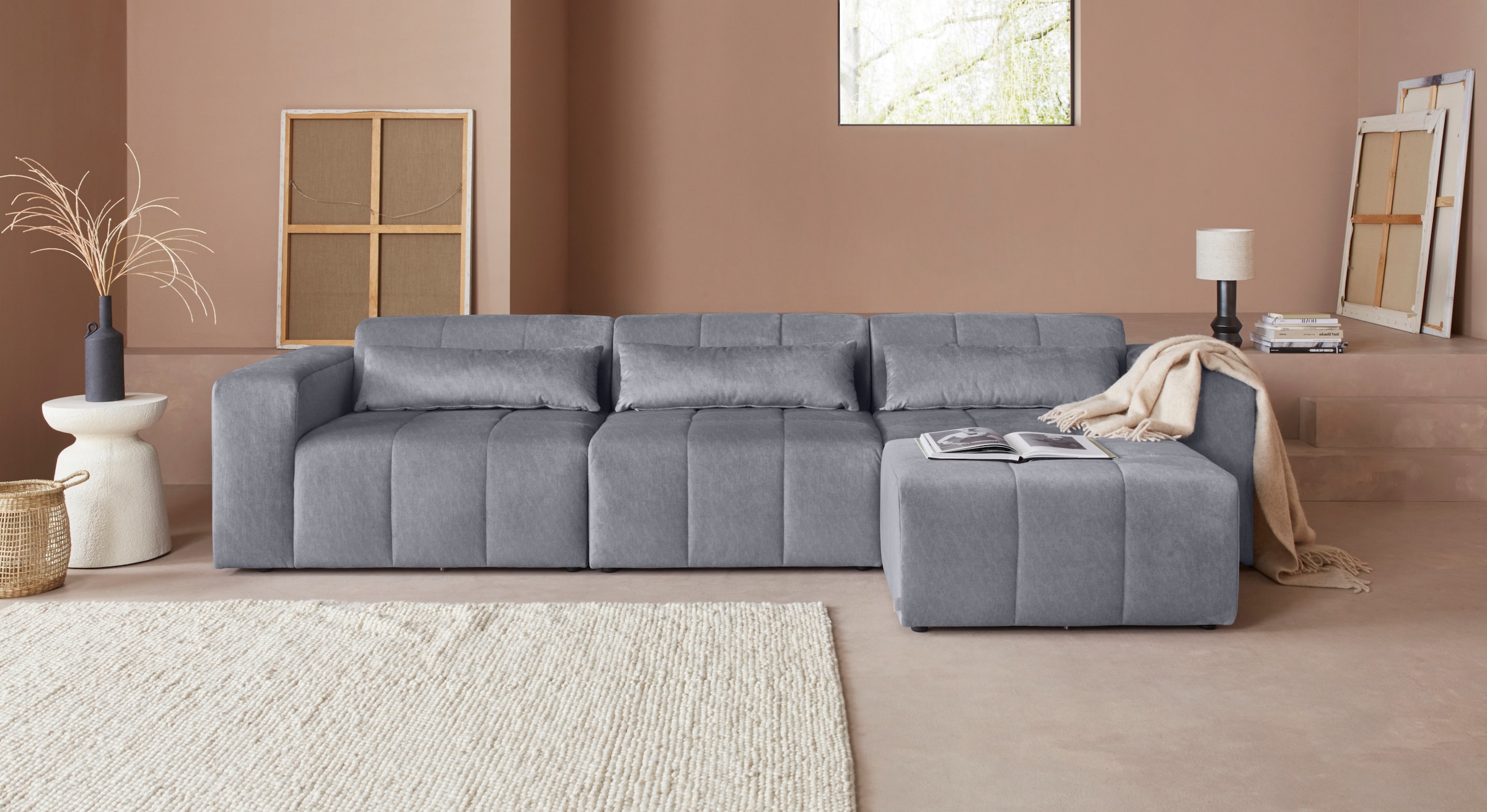 LeGer Home by Lena Gercke Ecksofa "Maileen L-Form", Modulsofa, bestehend au günstig online kaufen