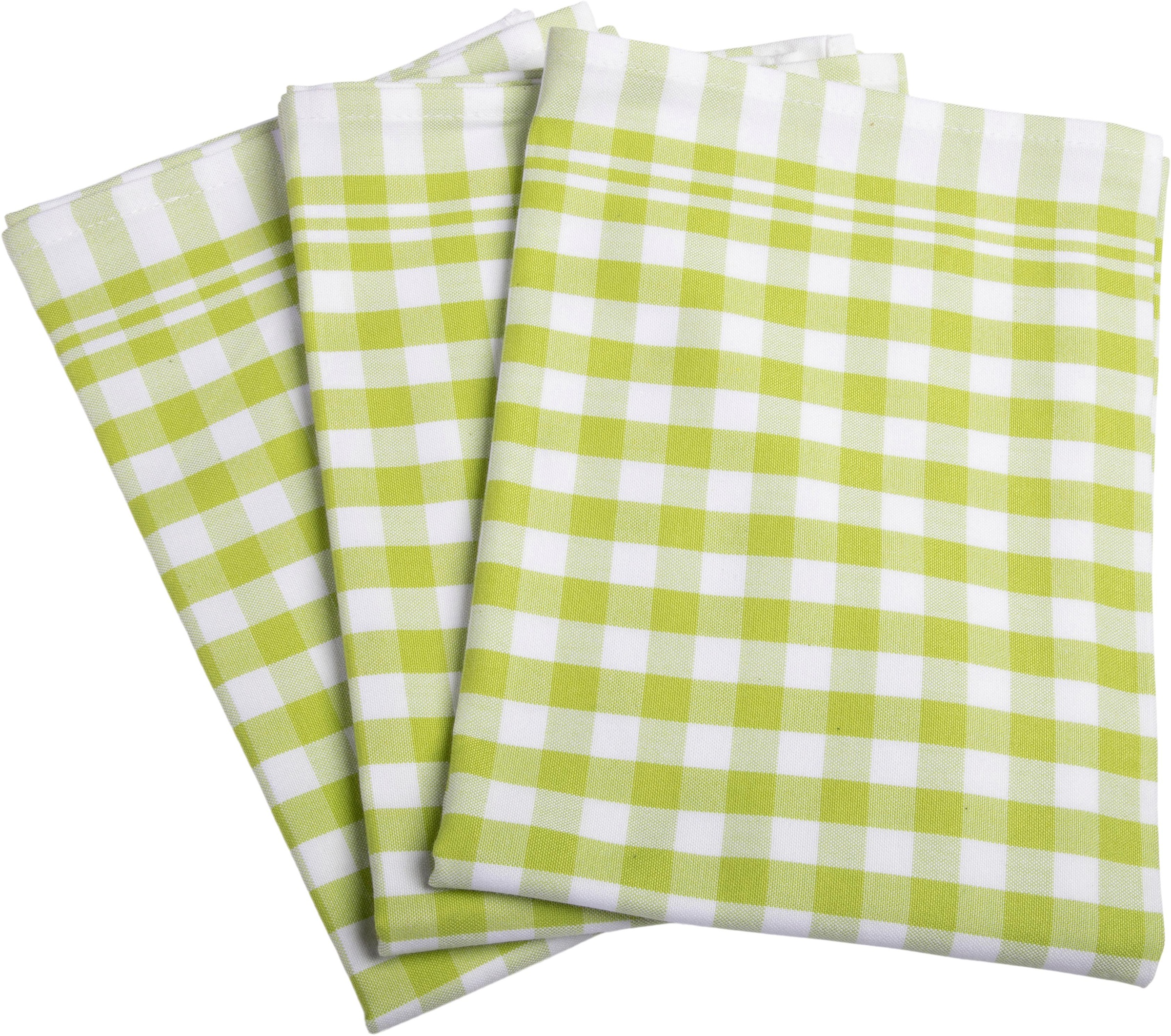 stuco Geschirrtuch »Bambus, vichy«, (Set, 3 tlg.)