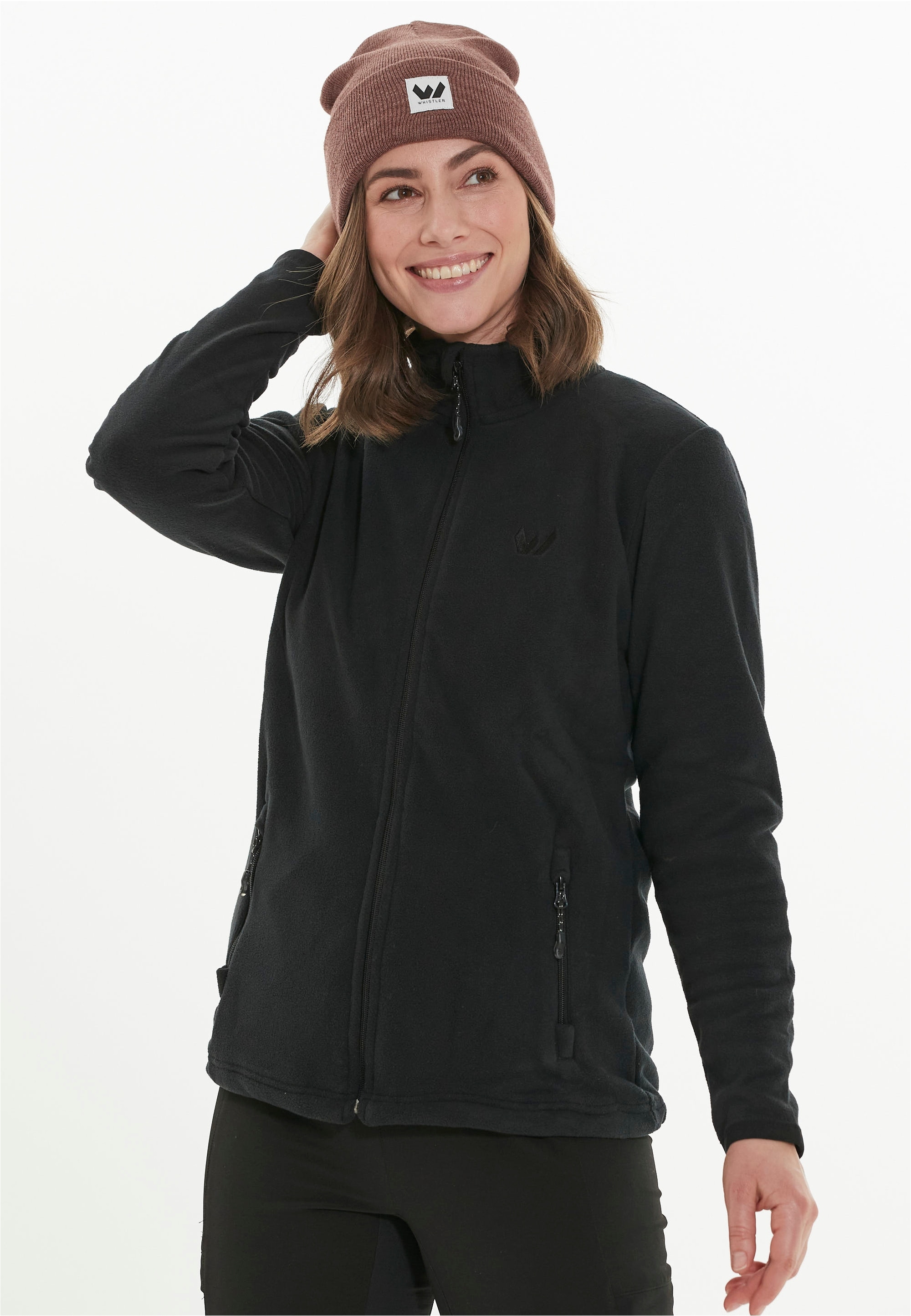 WHISTLER Fleecejacke "Cocoon", mit praktischem Tunnelzug