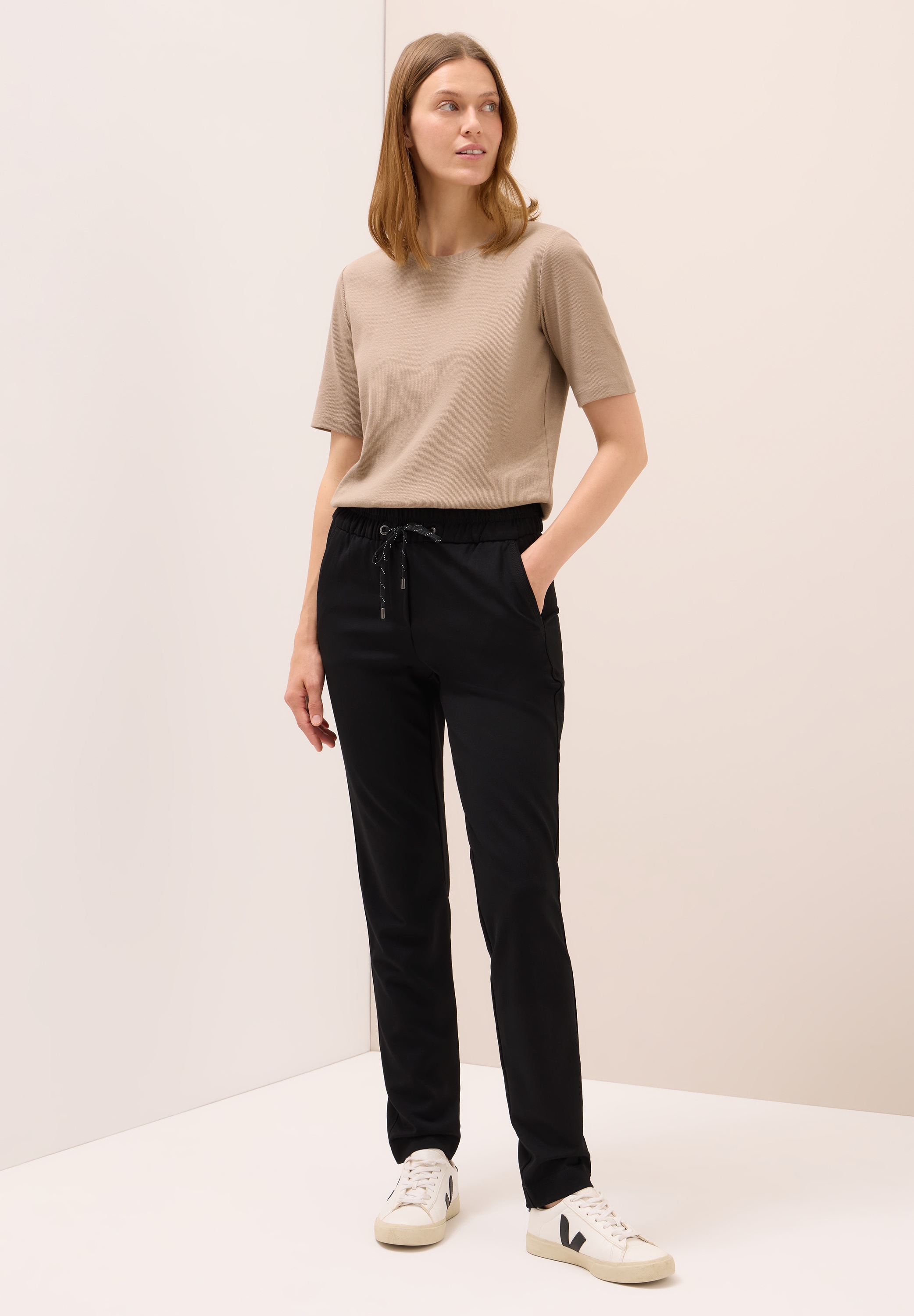 Cecil Jogger Pants, Middle Waist