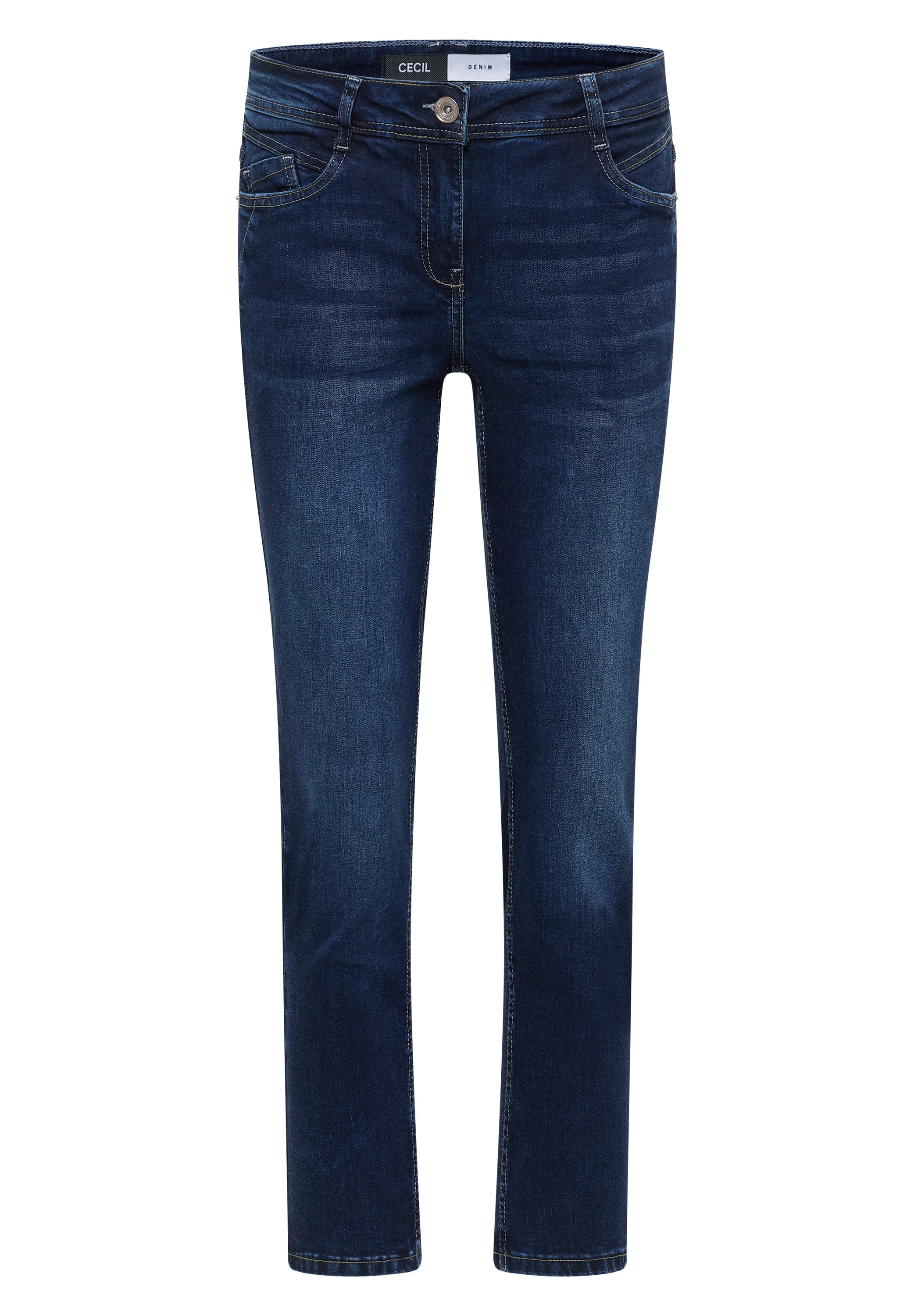 Cecil Comfort-fit-Jeans Middle Waist