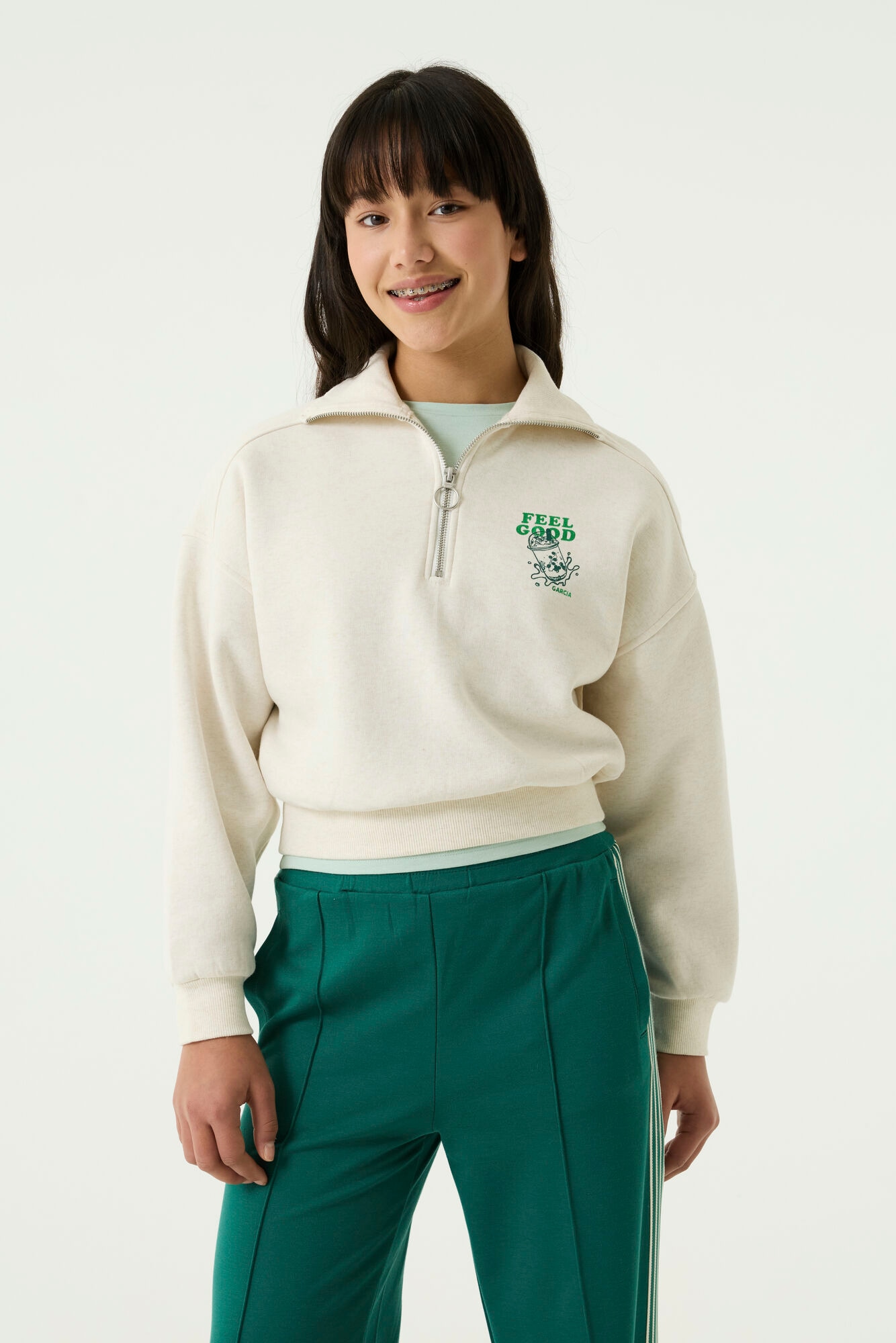 Garcia Sweatshirt, mit Print for GIRLS