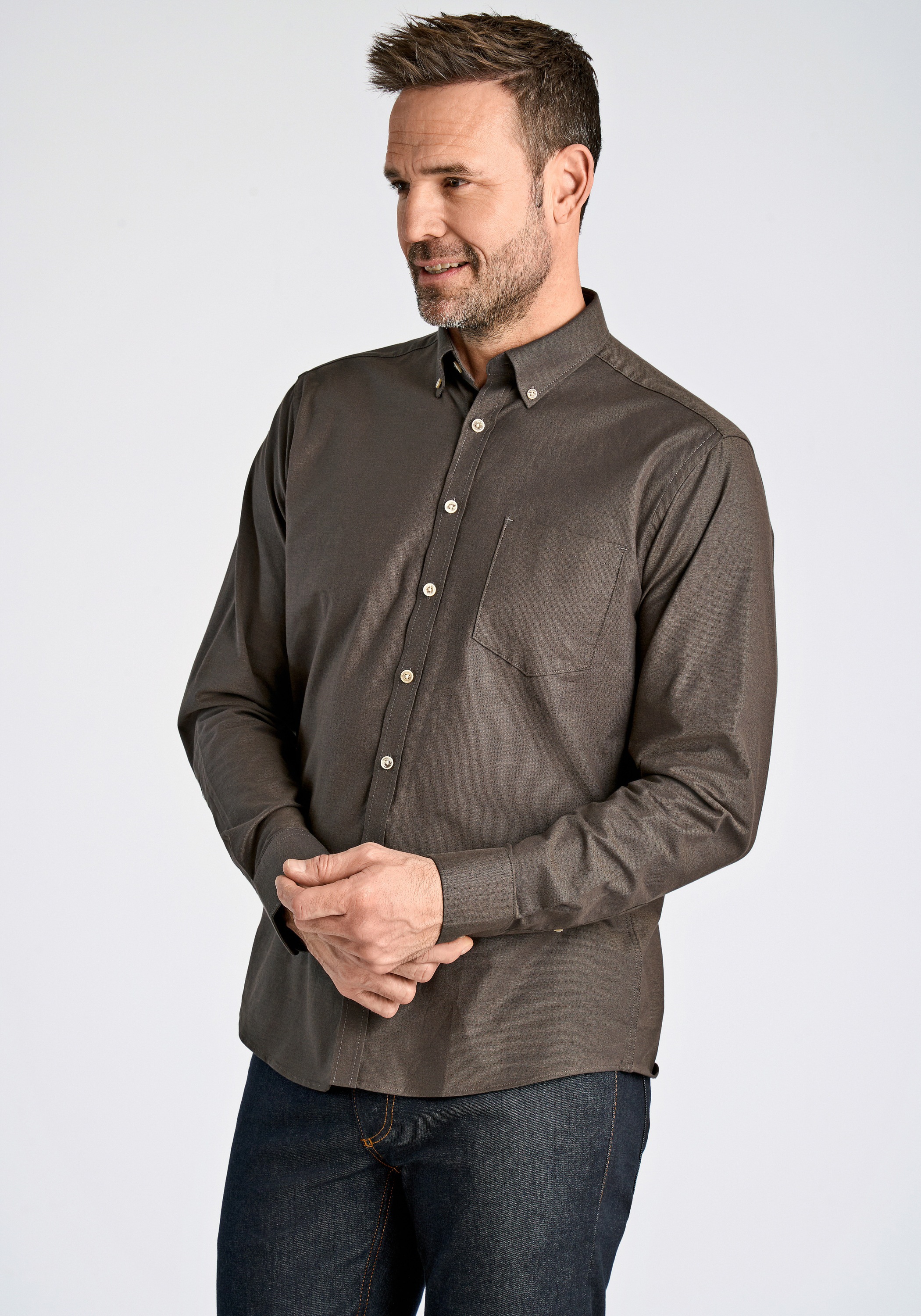 JACK’S Businesshemd "Oxford-Hemd (Langarm) Regular Fit"