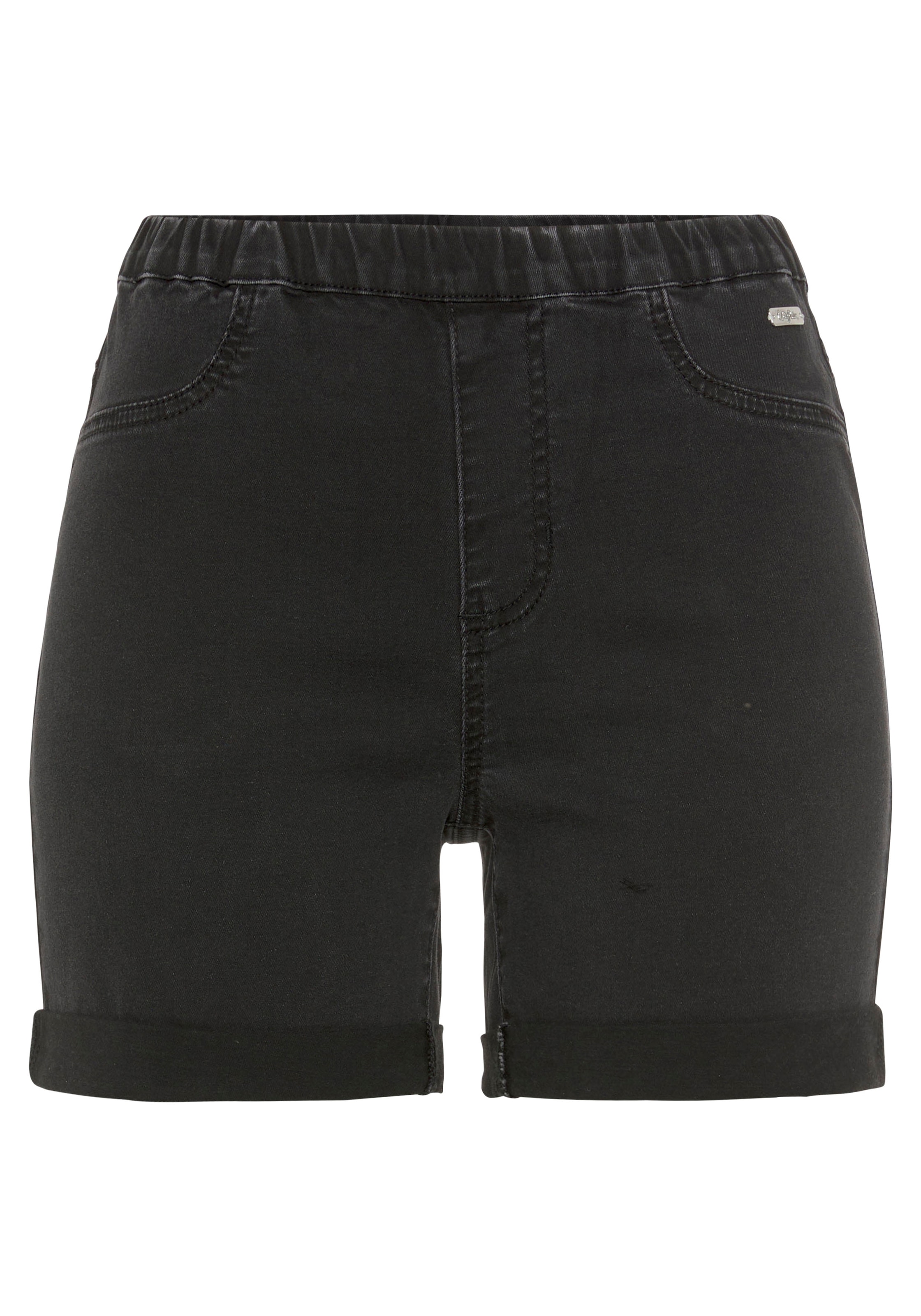 Buffalo Shorts  in elastischem Denim mit zwei Gesäßtaschen