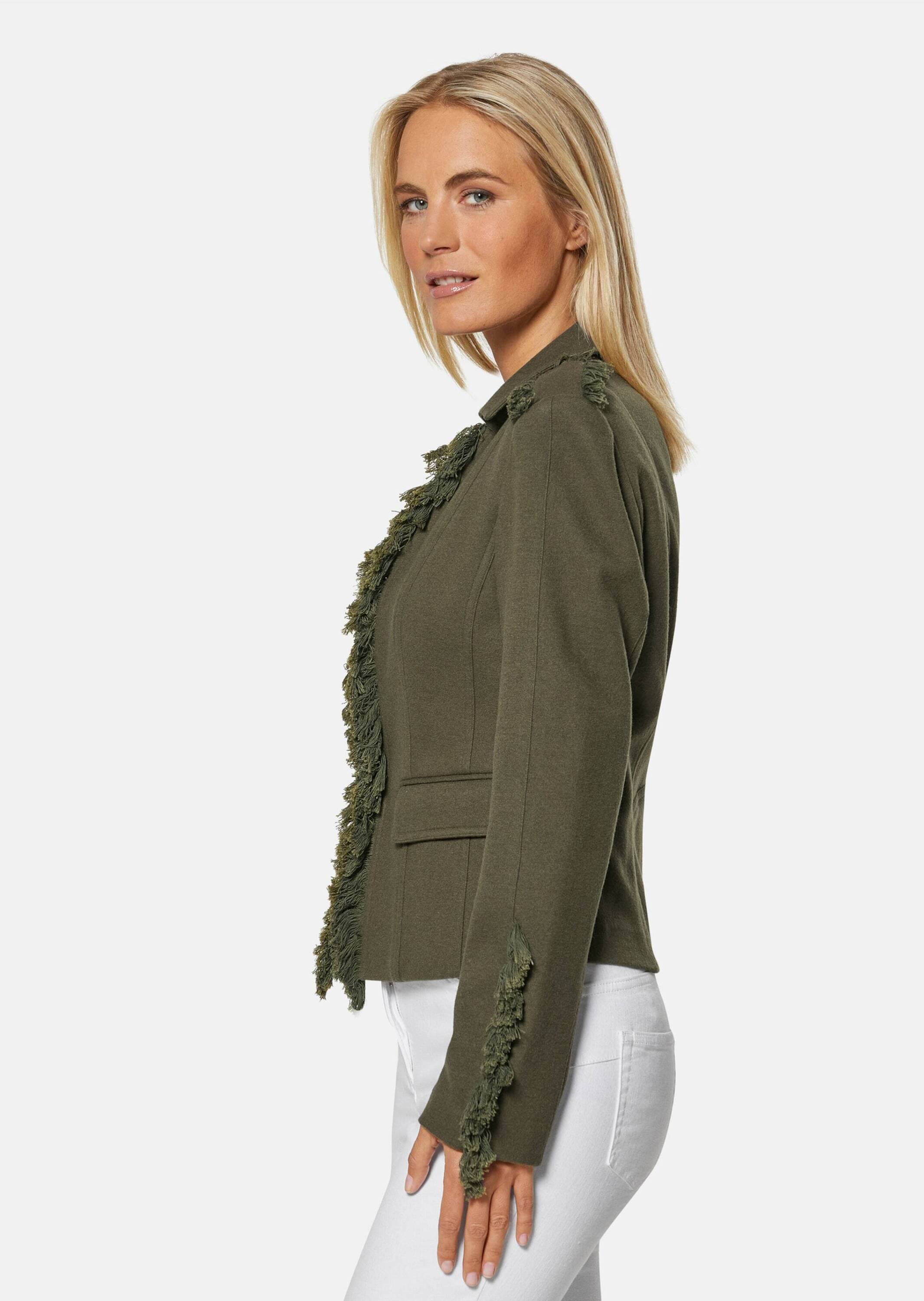 MADELEINE Jackenblazer »Blazer Blazer mit Fransen«