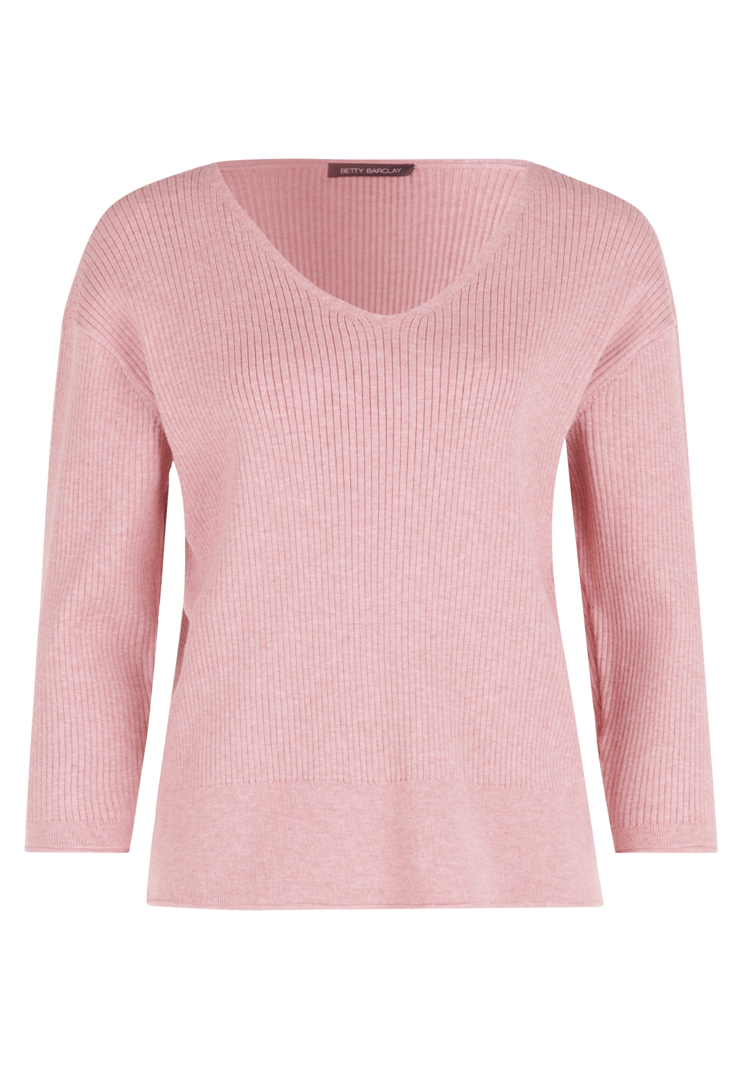 Betty Barclay Strickpullover »Betty Barclay Feinstrickpullover mit V-Ausschnitt«, (1 tlg.), Struktur