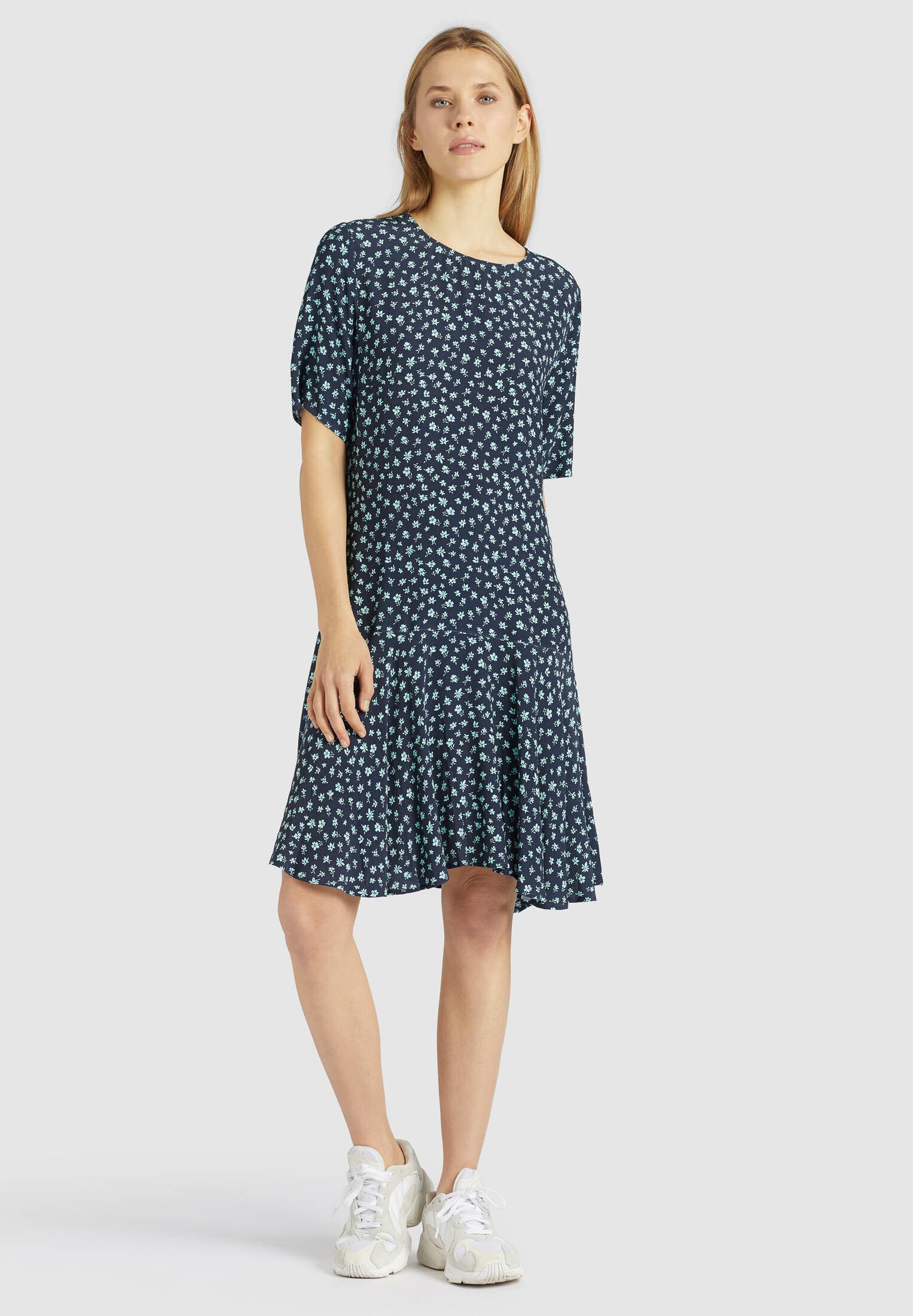 khujo Sommerkleid »khujo Kleid AVARU«, mit Volantsaum