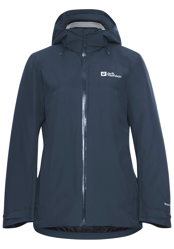 Jack Wolfskin 3-in-1-Funktionsjacke »HUNBERG 3IN1 JKT W«, mit Kapuze