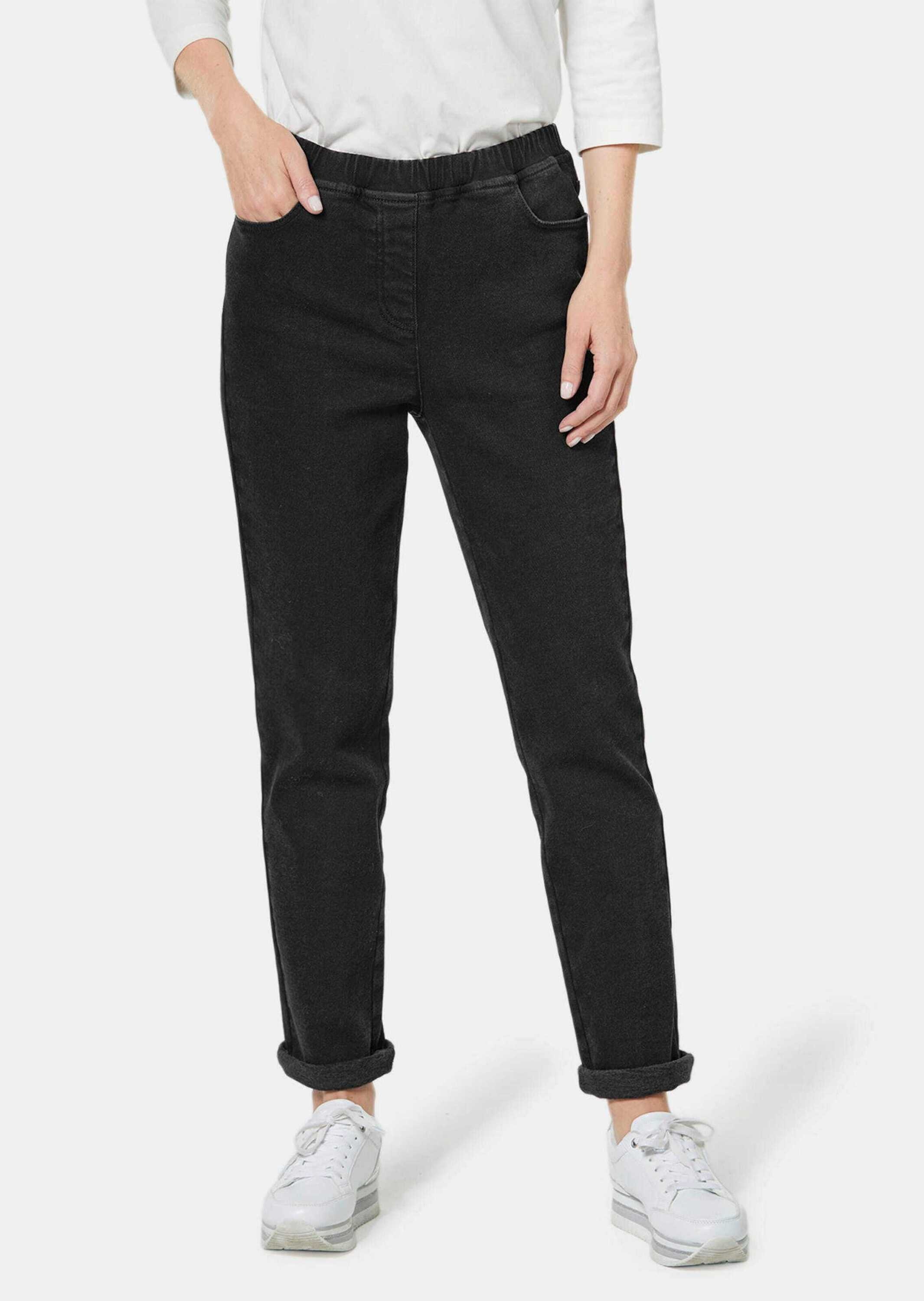 GOLDNER Regular-fit-Jeans »Thermo-Jeans LOUISA Stretchbequeme Thermo-Jeans LOUISA mit kuscheliger Innenseite«