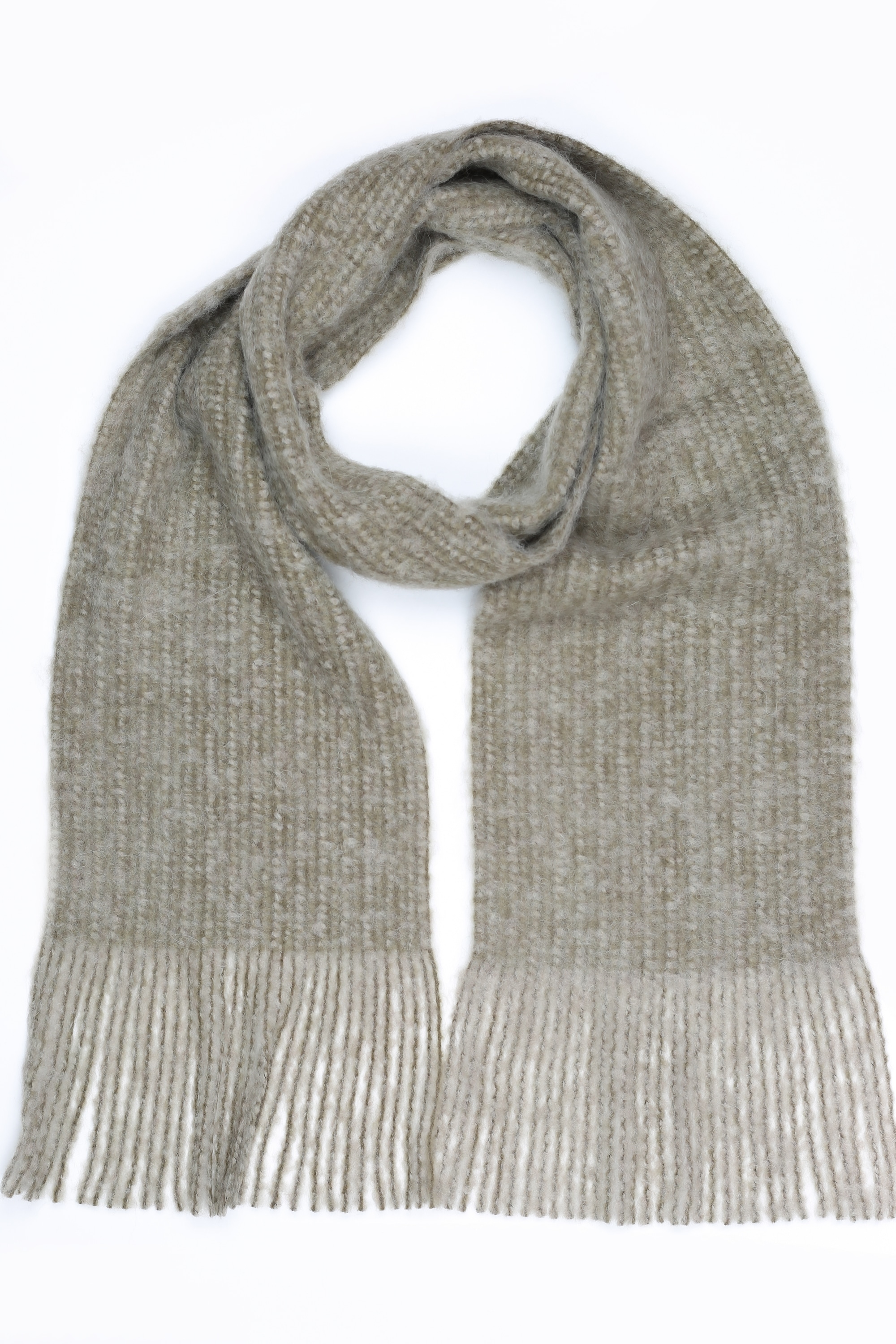 COLLEZIONE ALESSANDRO Wollschal "Wolltraum" 1 Stk. Made in Italy in Melange-Tönen