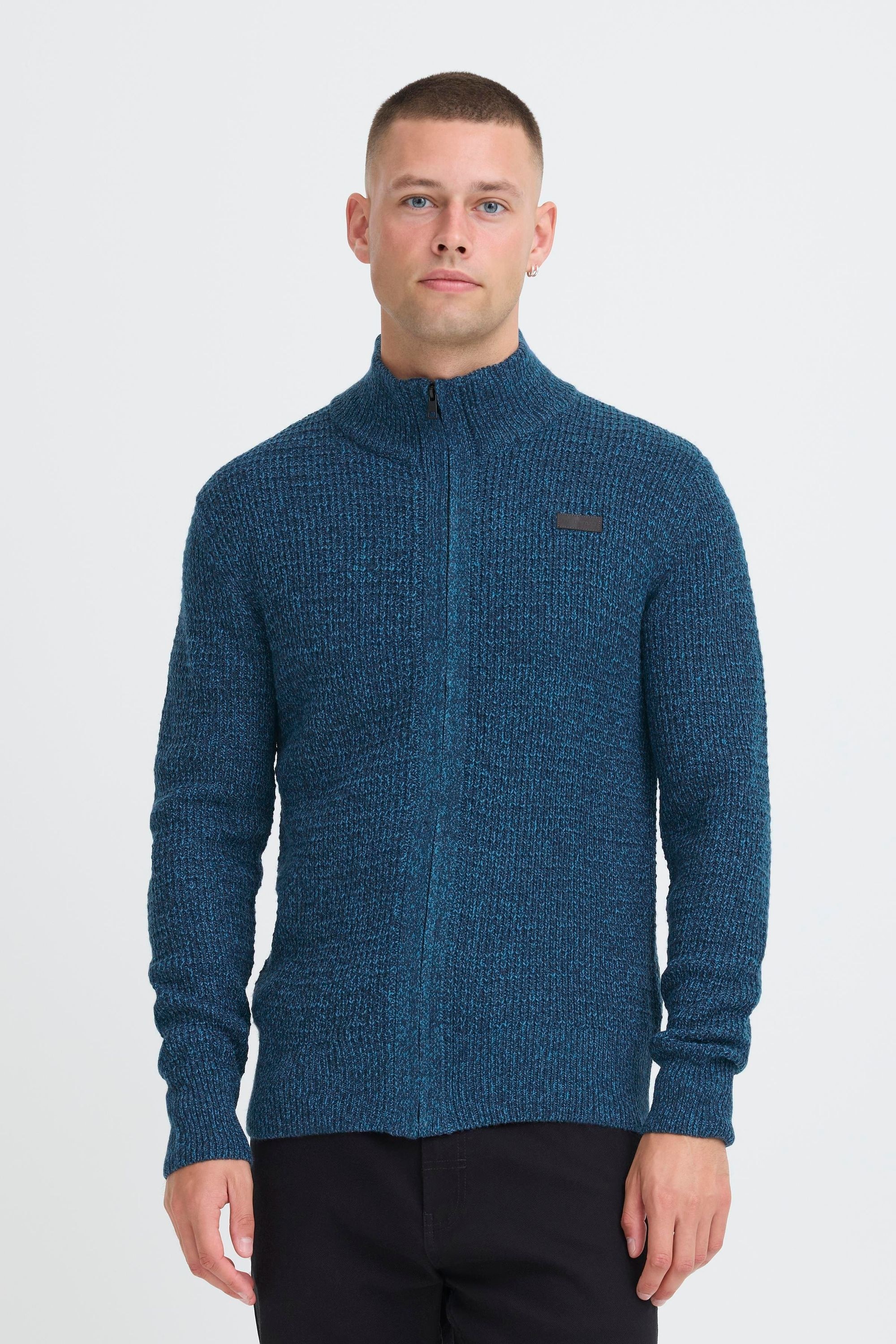 Blend Strickjacke "BHMPattix", Stilvolle Strickjacke mit Stehkragen günstig online kaufen