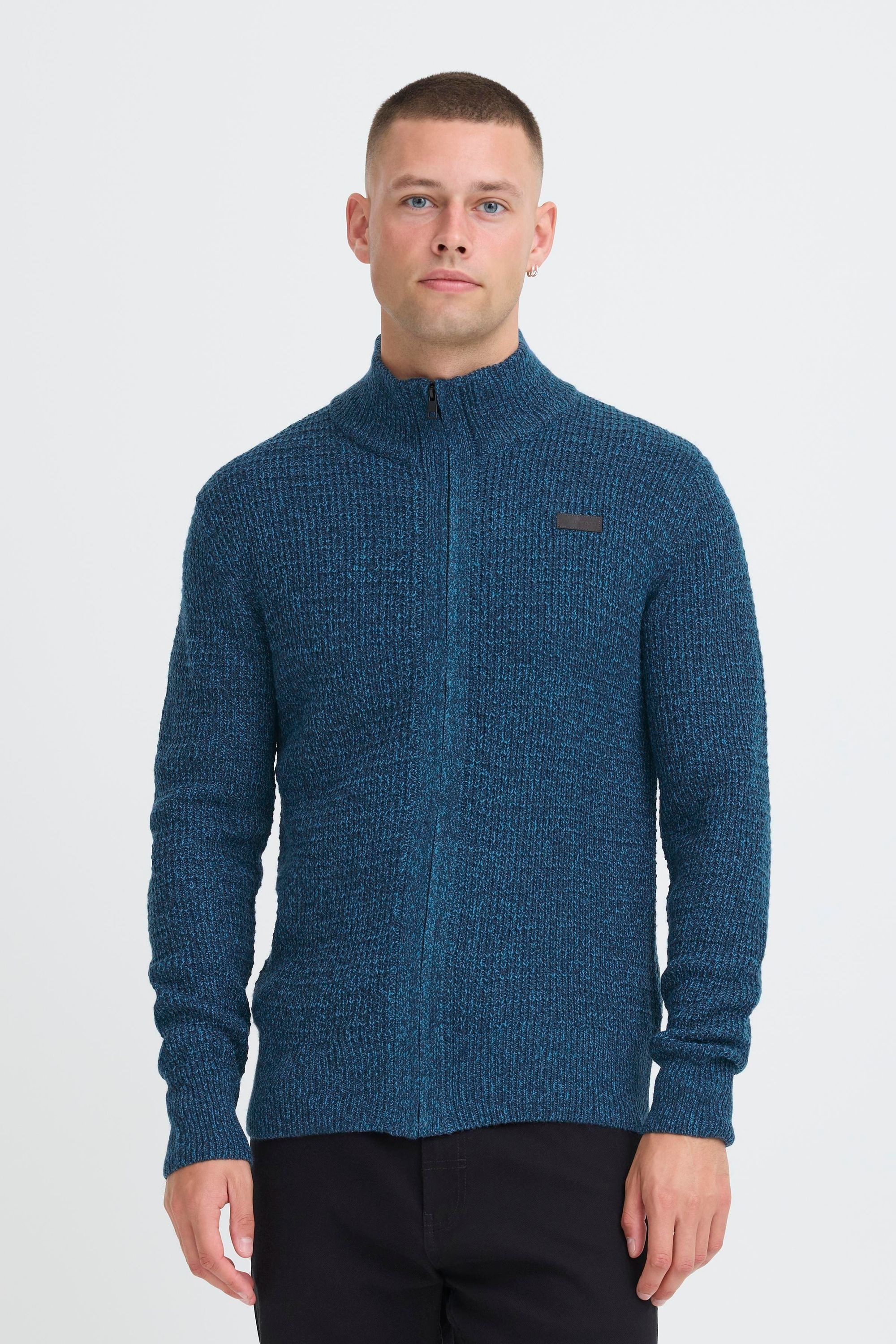 Blend Strickjacke "BHPattix" Stilvolle Strickjacke mit Stehkragen günstig online kaufen