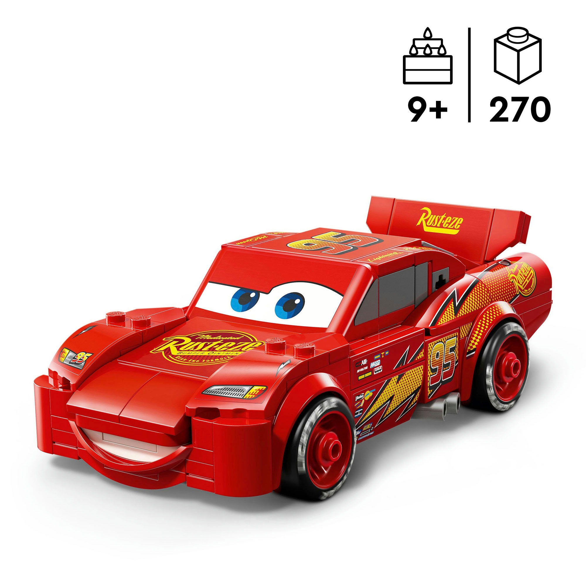 LEGO® Konstruktionsspielsteine »Lightning McQueen (77255), LEGO Speed Champions«