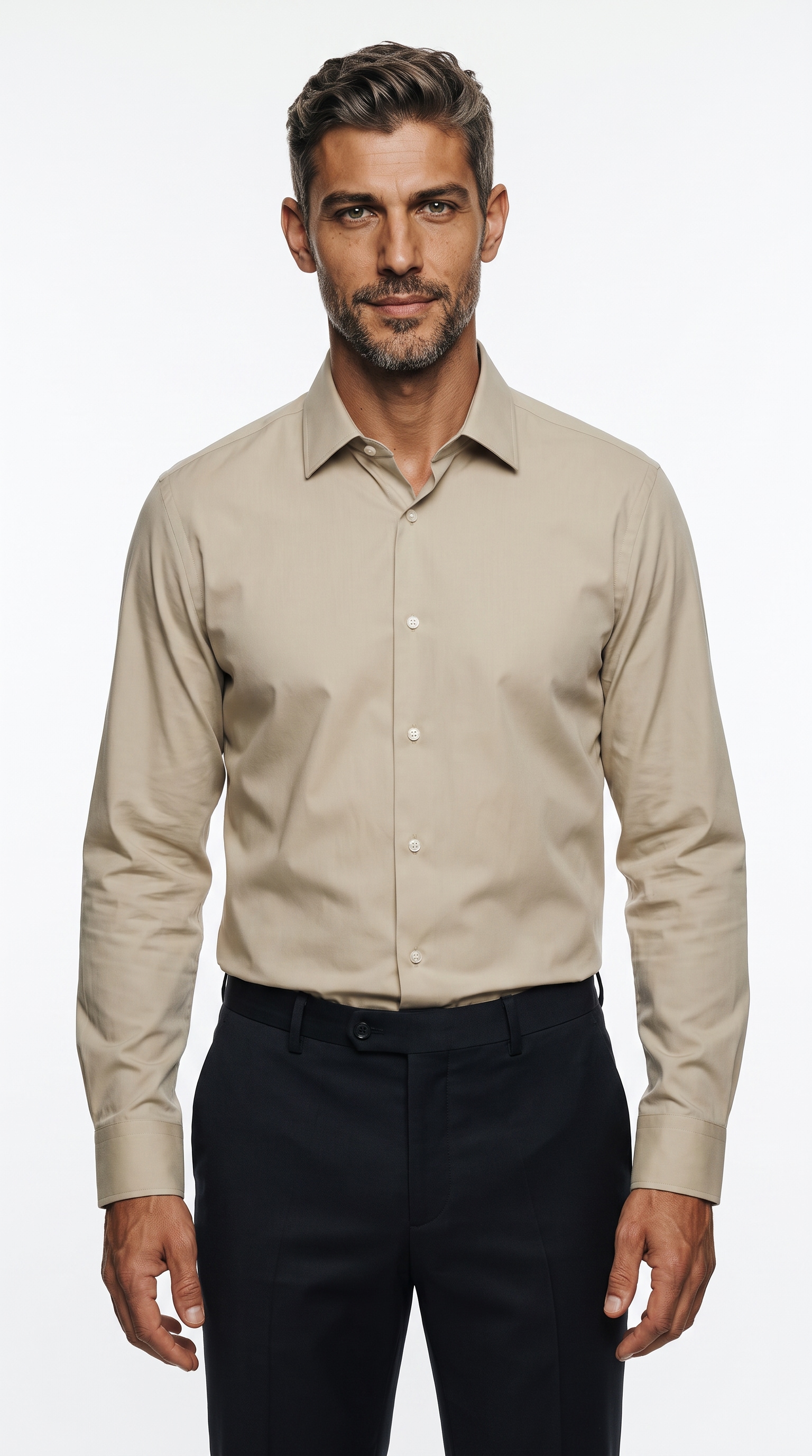 BOSS Businesshemd »Hank« Kentkragen, Slim-Fit, bügelleichte Qualität
