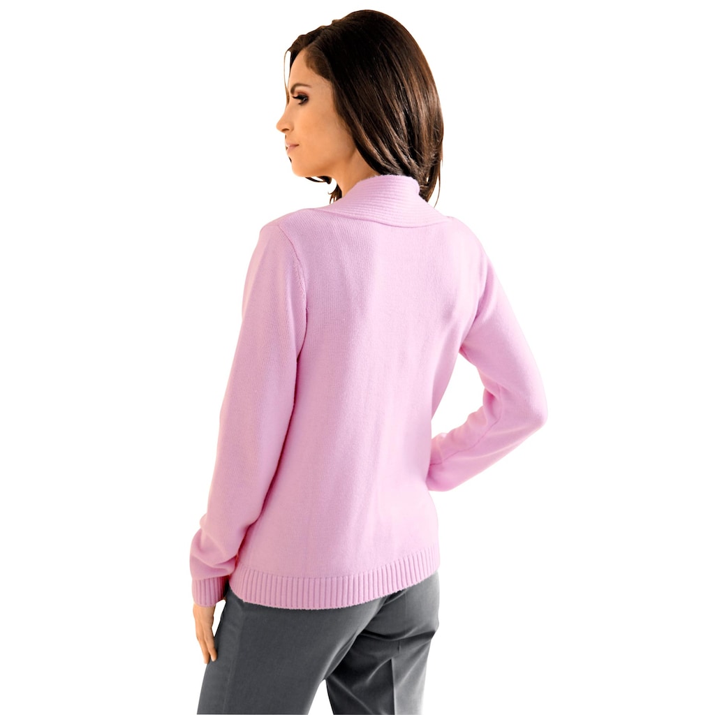 LINEA TESINI by heine Strickpullover »V-Pullover«