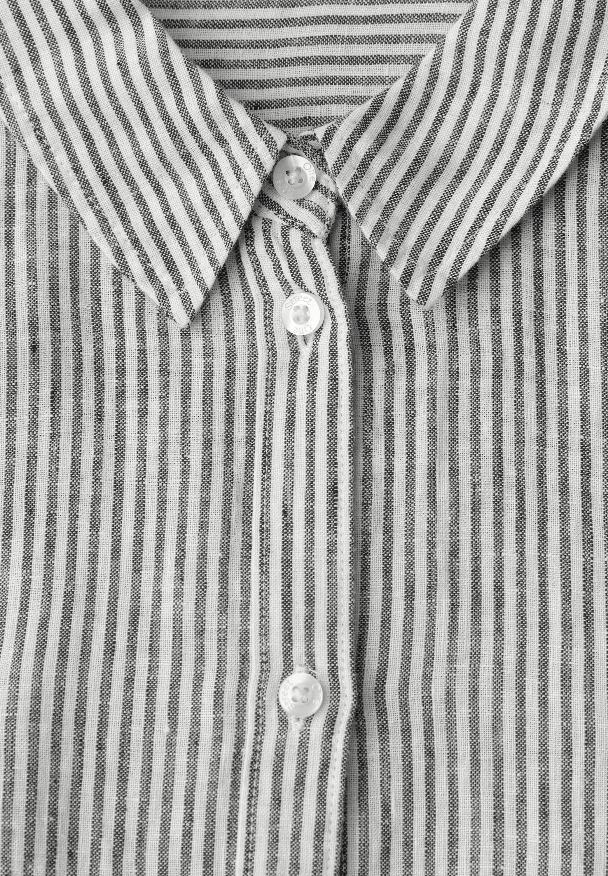 STREET ONE Hemdbluse aus Leinen