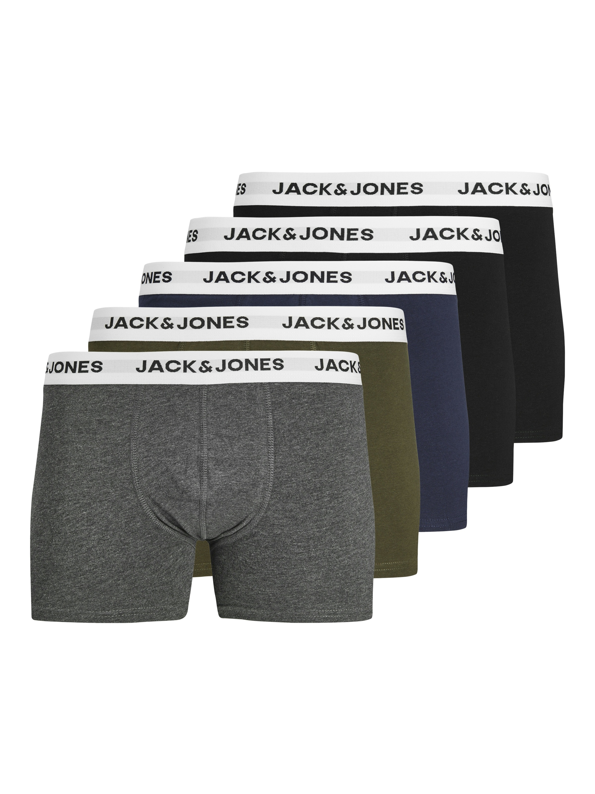 Jack & Jones Trunk "JACBASIC WHITE WB TRUNKS 5 PACK NOOS" Packung, 5 Stk. günstig online kaufen
