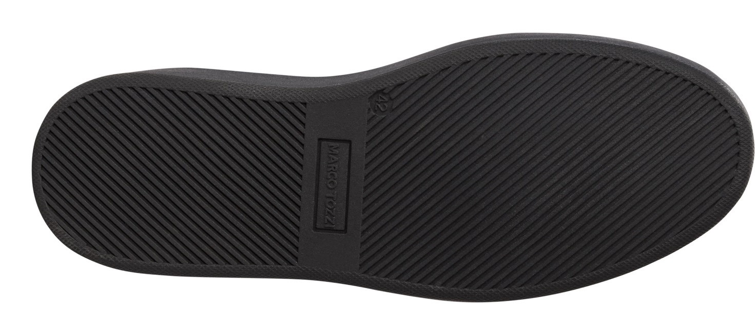 MARCO TOZZI by GMK Sneaker, Freizeitschuh, Halbschuh, Schnürschuh mit Ziernähten