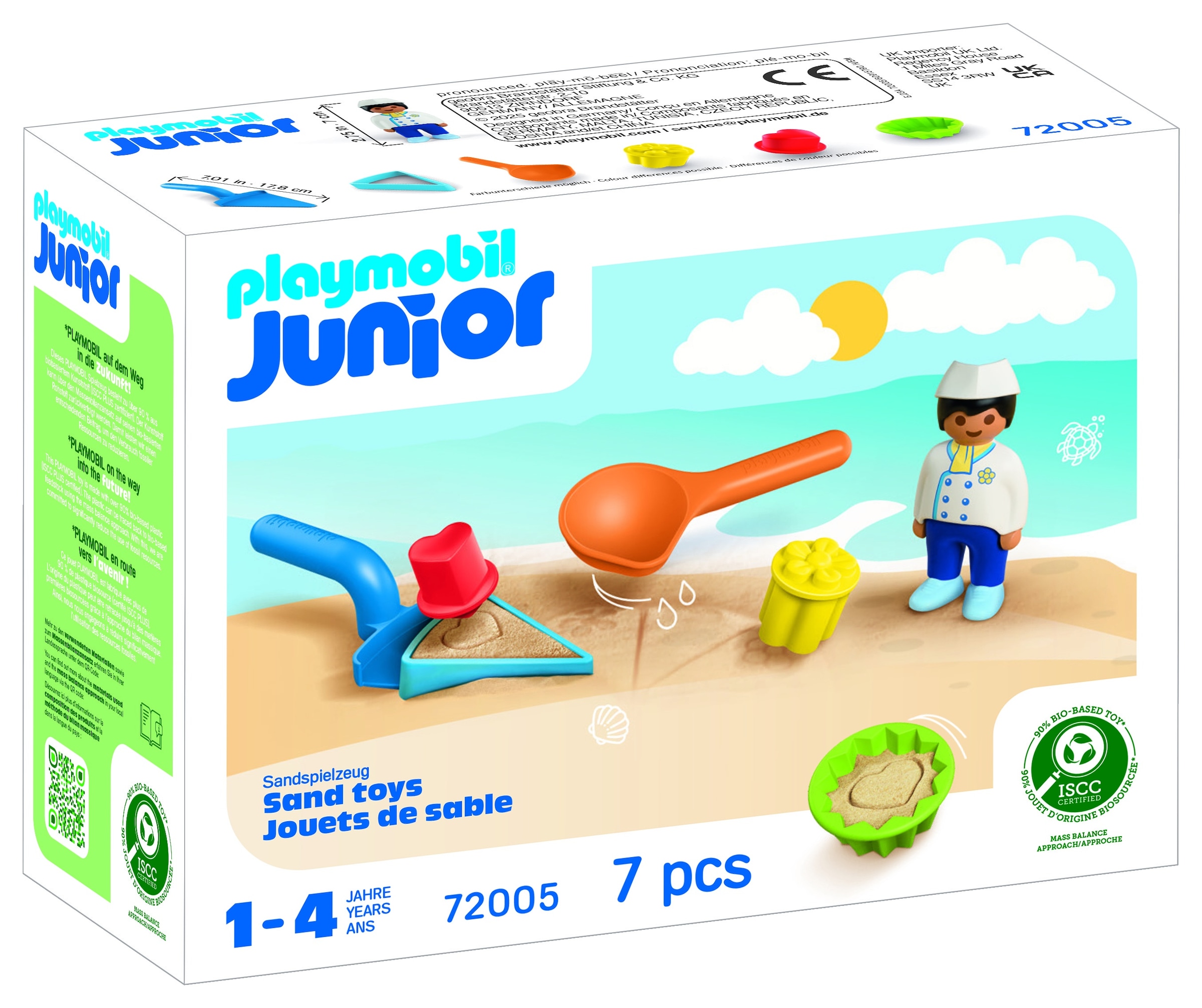 Playmobil® Sandform-Set »Sand-Bäckerei (72005), Junior Sand« Made in Europe