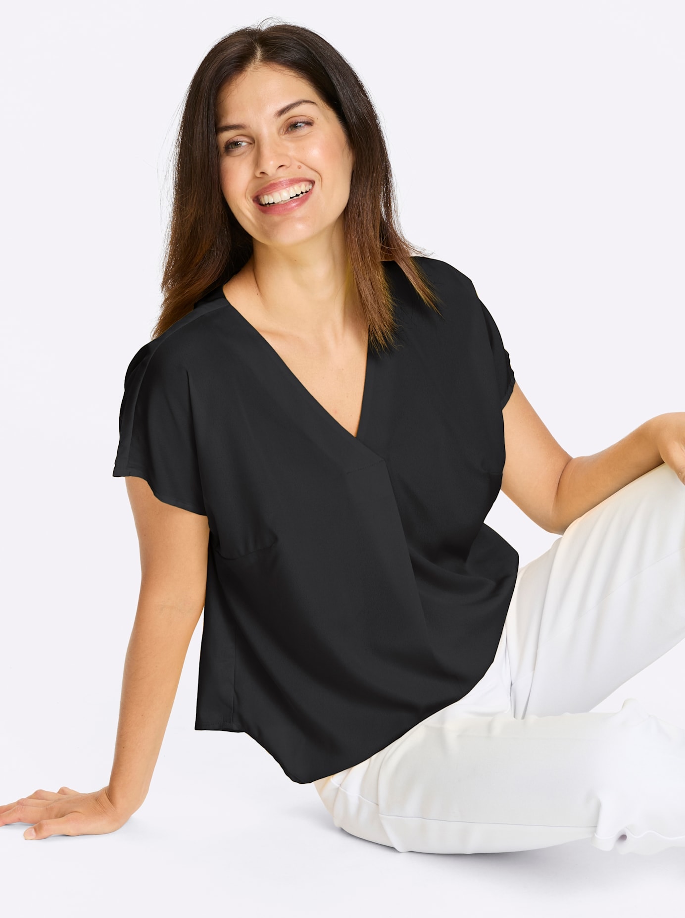 Classic Basics Schlupfbluse