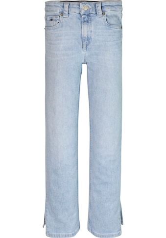 Tommy Hilfiger Girlfriend-Jeans »GIRLFRIEND BLEACHED HEMP«, mit seitlichem Schlitz kaufen