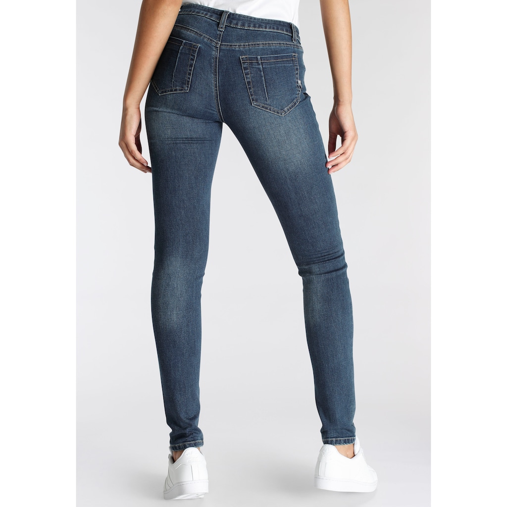 Arizona Skinny-fit-Jeans »Ultra-Stretch, sehr bequem, gut zu kombinieren«