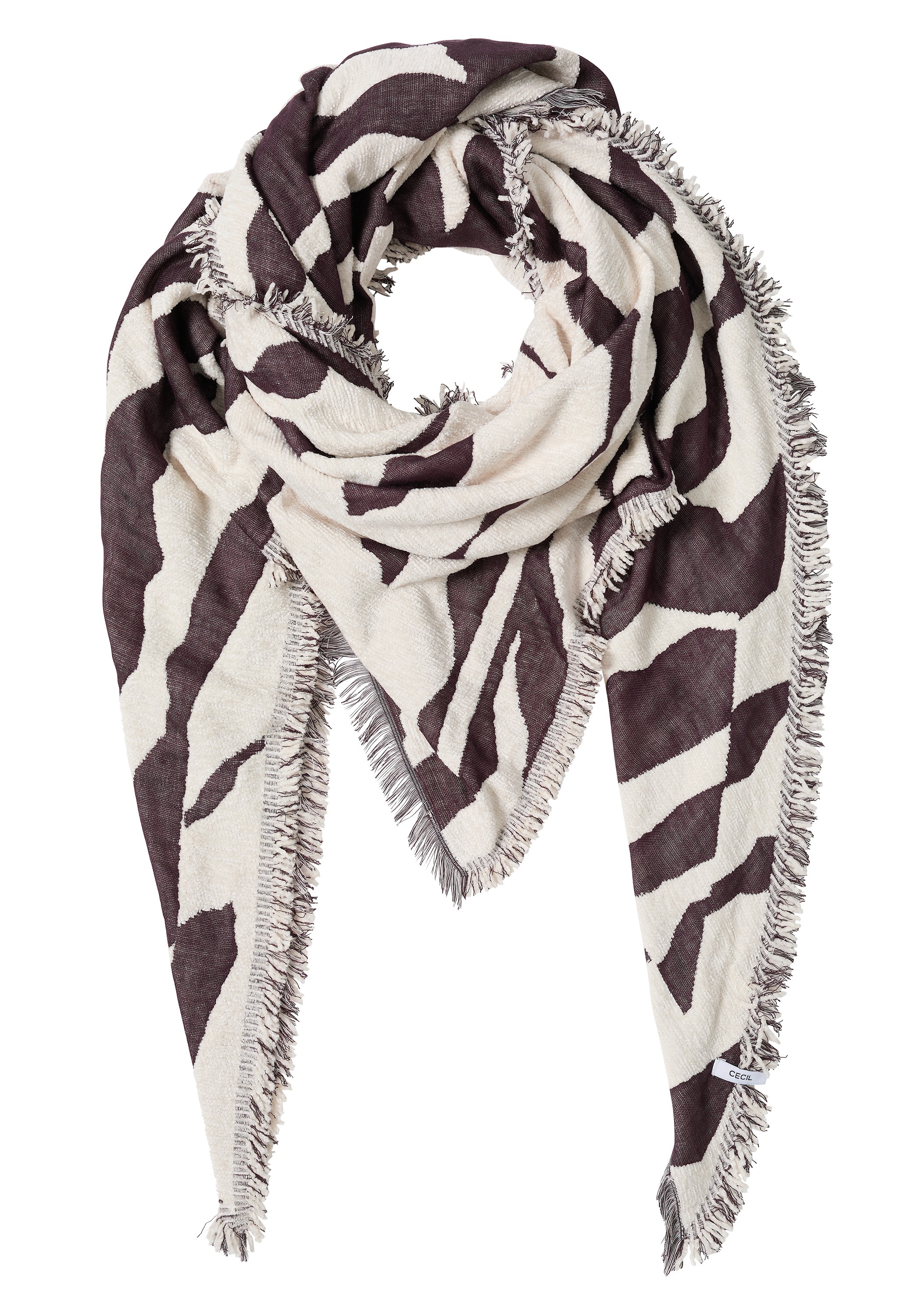 Thumbnail - Cecil Halstuch softer Materialmix