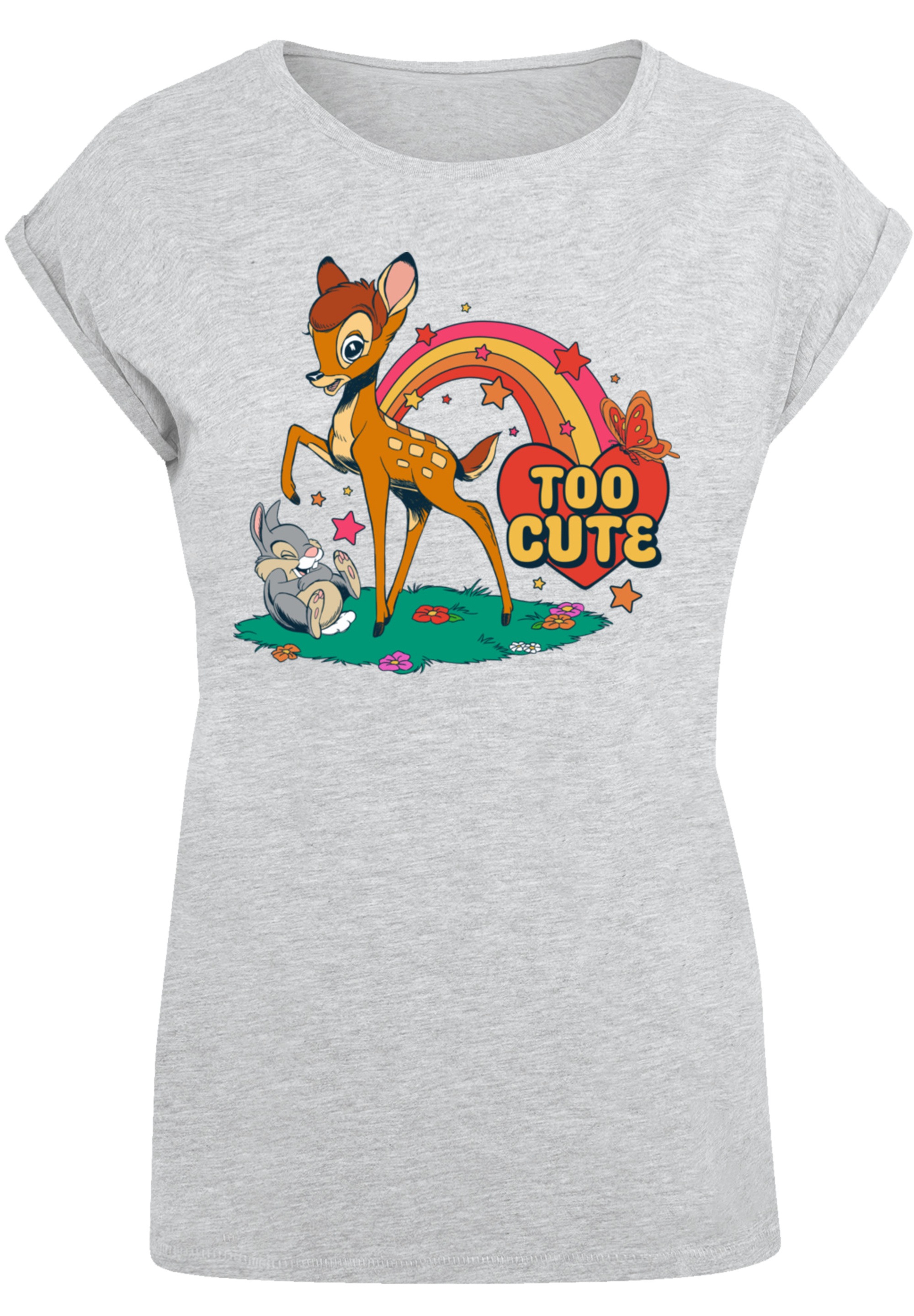 F4NT4STIC T-Shirt "Disney Bambi Too Cute", Premium Qualität günstig online kaufen