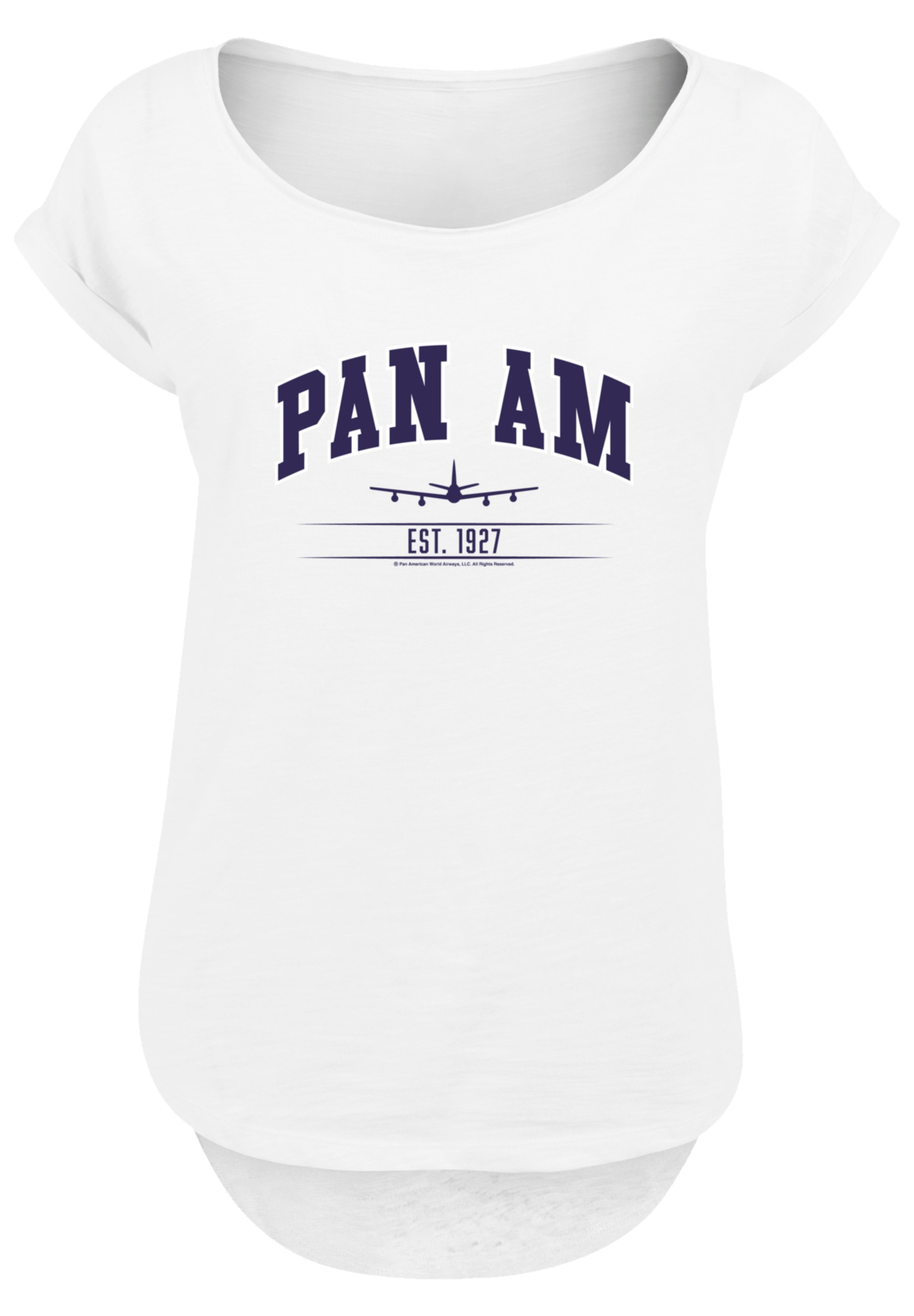 F4NT4STIC T-Shirt "Pan Am College Est 1927", Premium Qualität günstig online kaufen