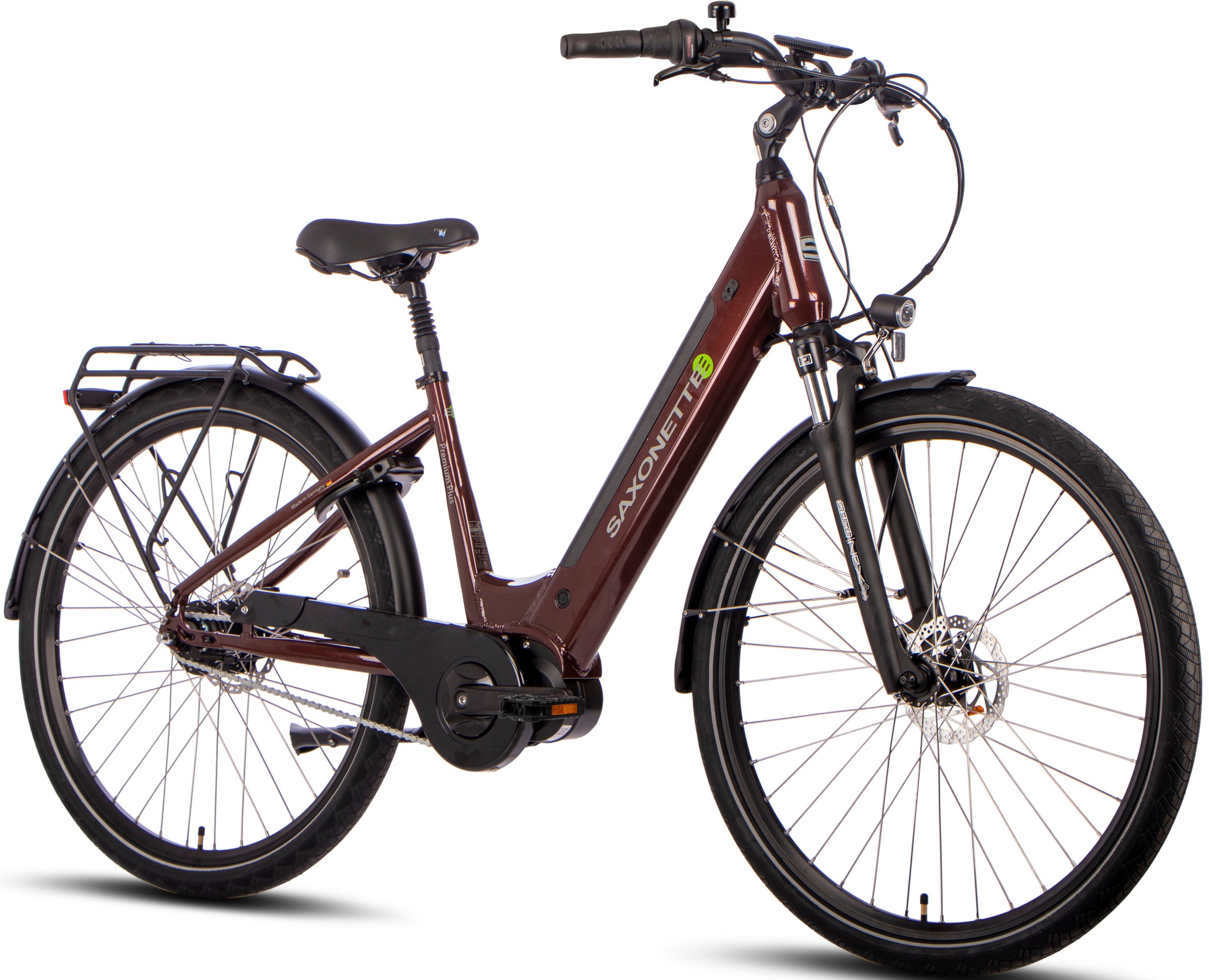 SAXONETTE E-Bike »Premium Plus 3.0«, 8 Gang, Mittelmotor 250 W, Pedelec, Elektrofahrrad für Damen u. Herren