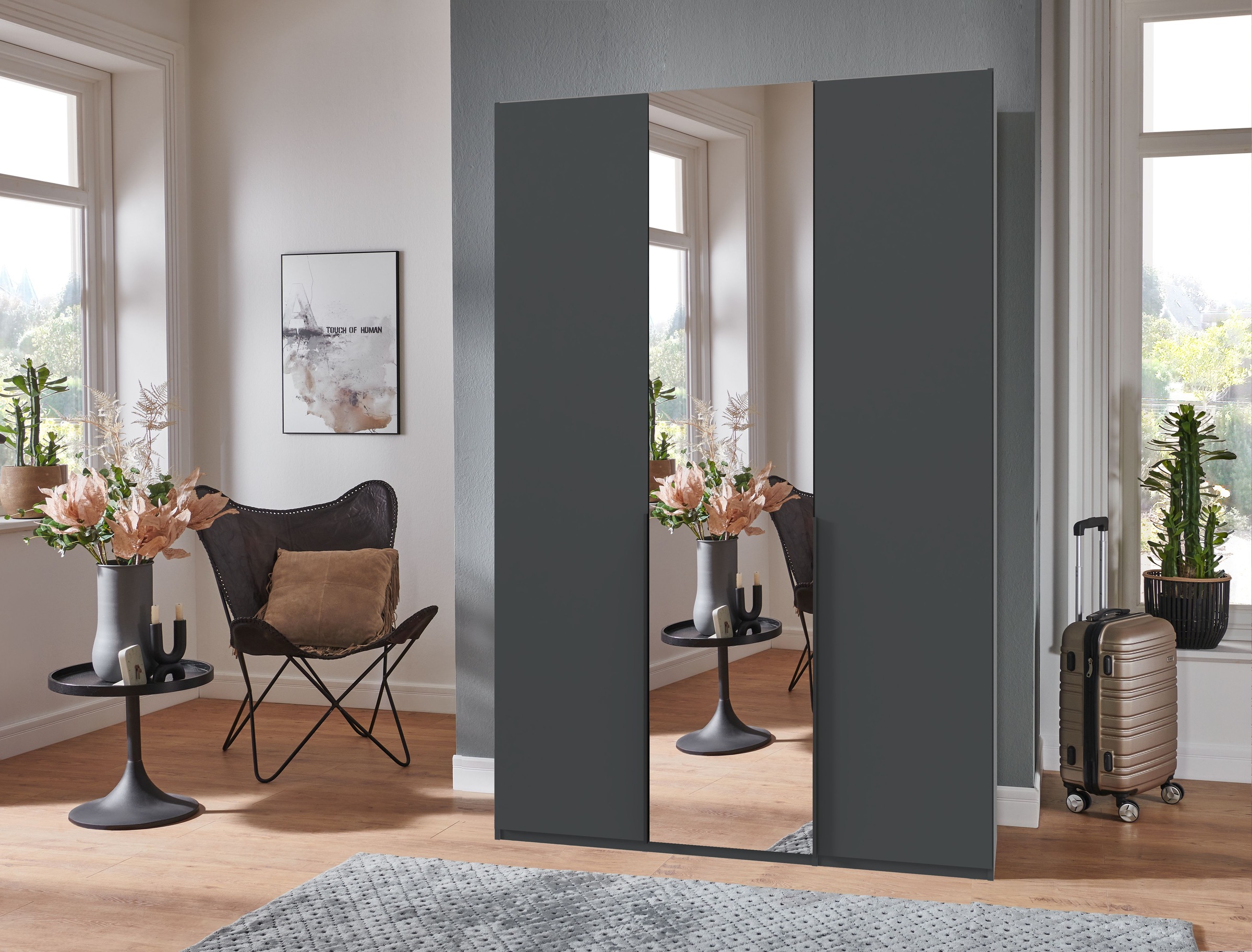 Wimex Kleiderschrank "Mugano, in 5 Breiten und 2 Höhen, Made in Germany", ( günstig online kaufen