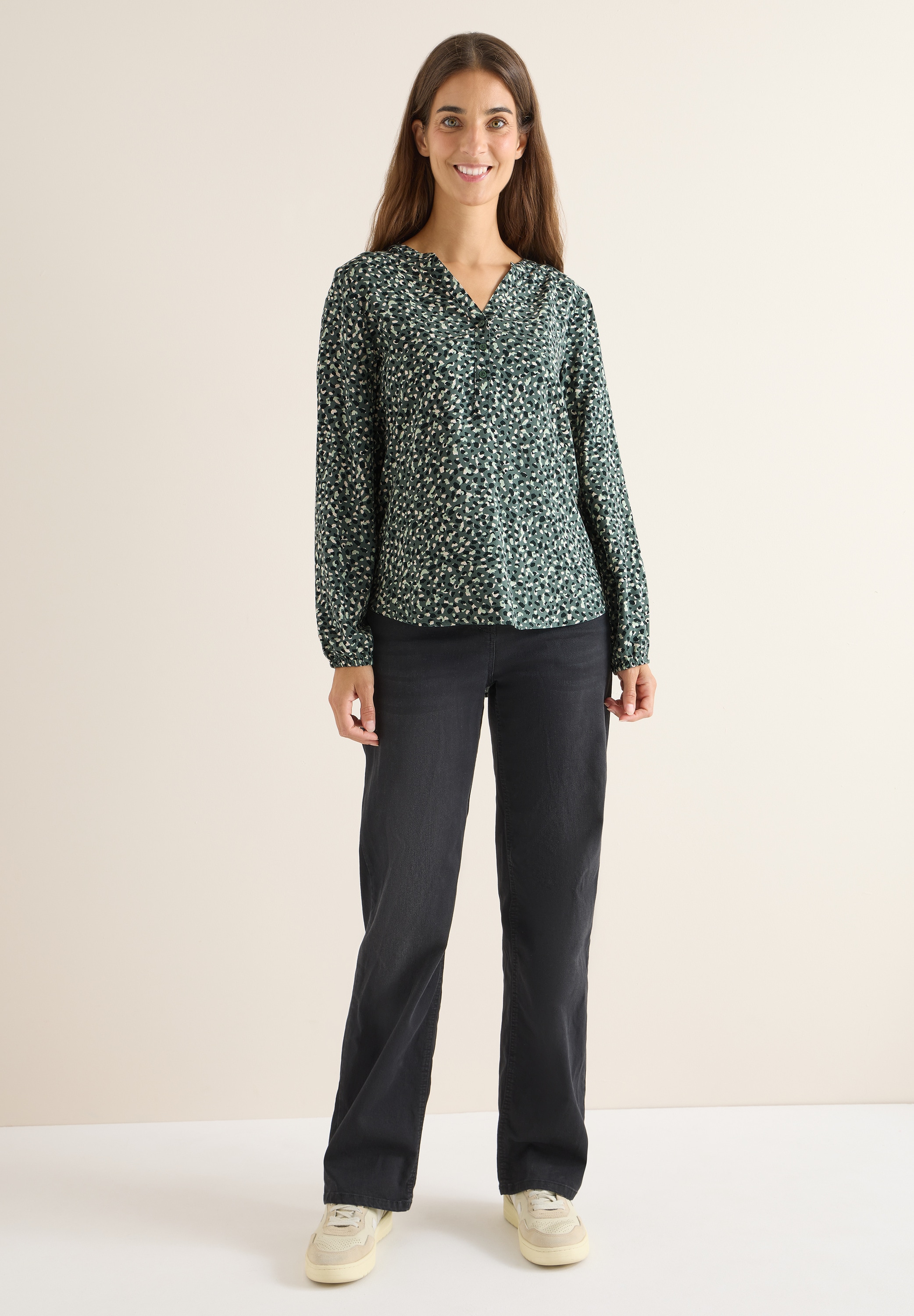 Cecil Shirtbluse, aus softer Viskose