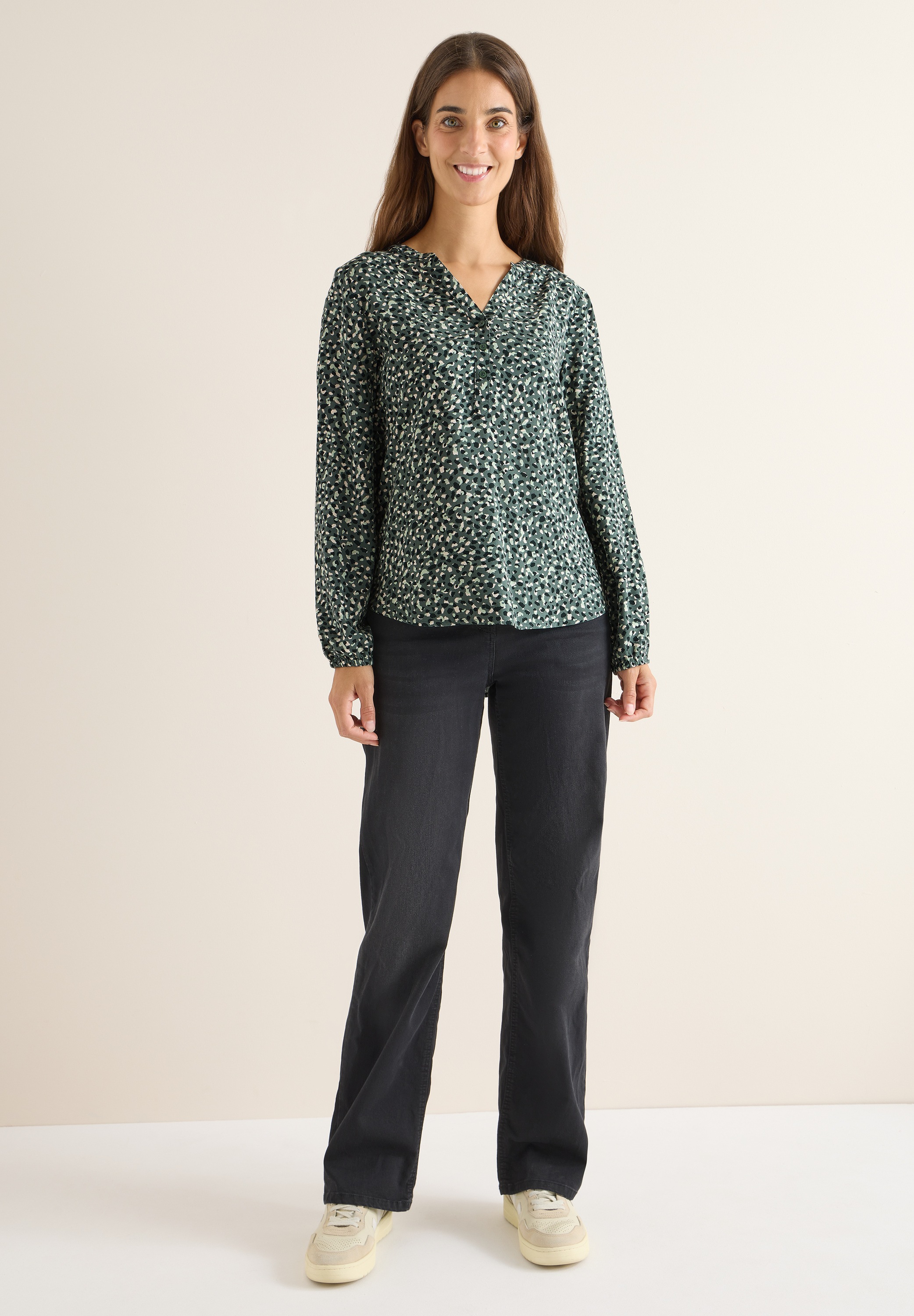 Thumbnail - Cecil Shirtbluse aus softer Viskose