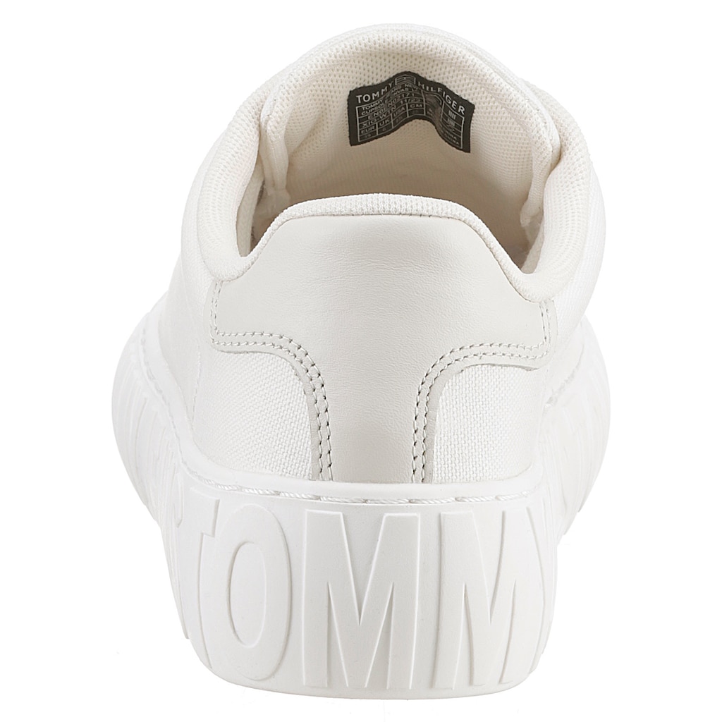 Tommy Jeans Plateausneaker »TOMMY JEANS NEW CUPSOLE CNVAS LC«