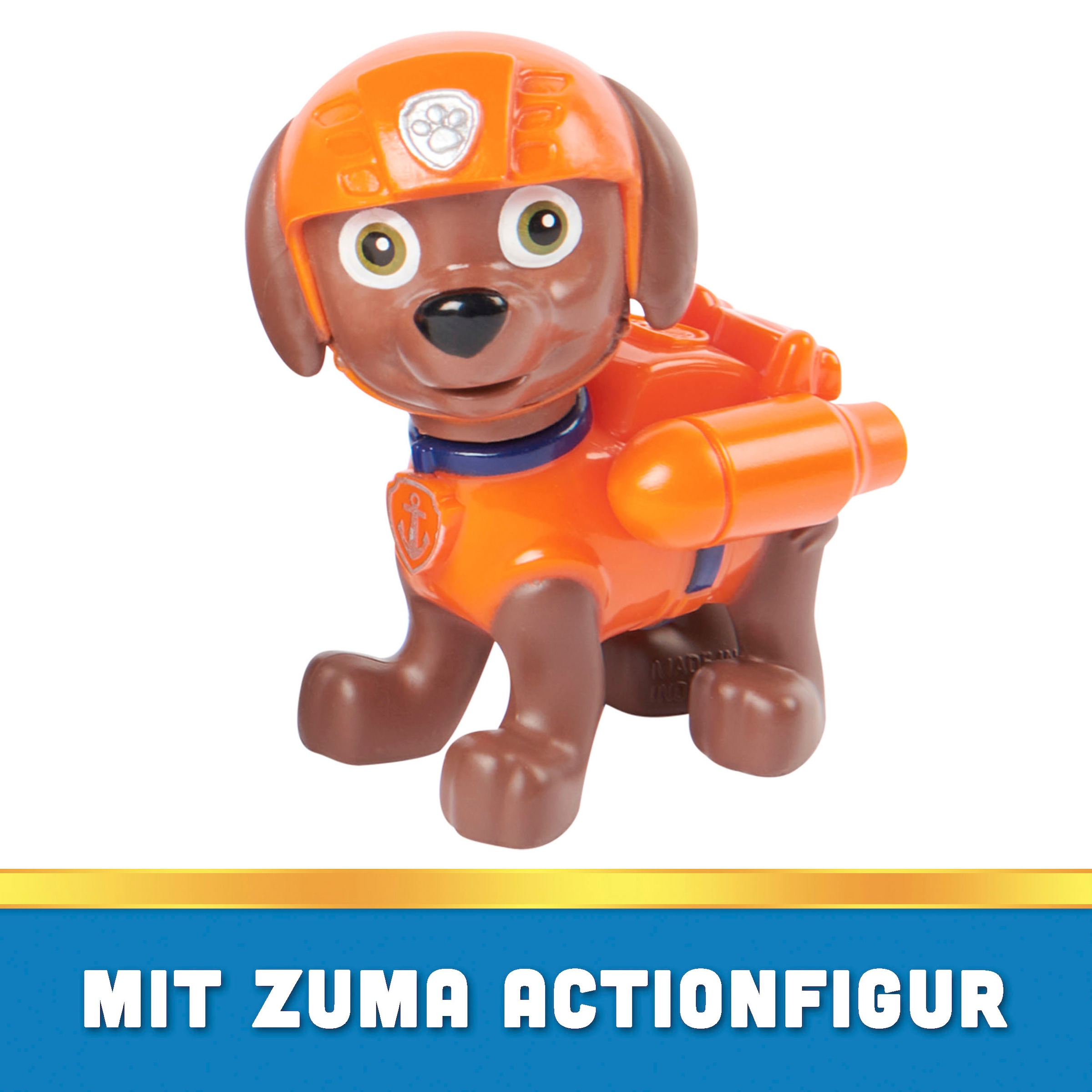 Spin Master Spielzeug-Auto »Paw Patrol - Sust. Basic Vehicle Zuma«, zum Teil aus recycelten Material