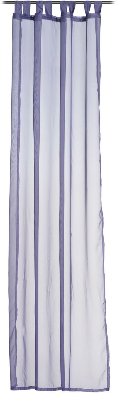 Gözze Gardine "Sambia Schlaufenschal" Schlaufen 1 tlg. HxB: 255x140, Voilé günstig online kaufen
