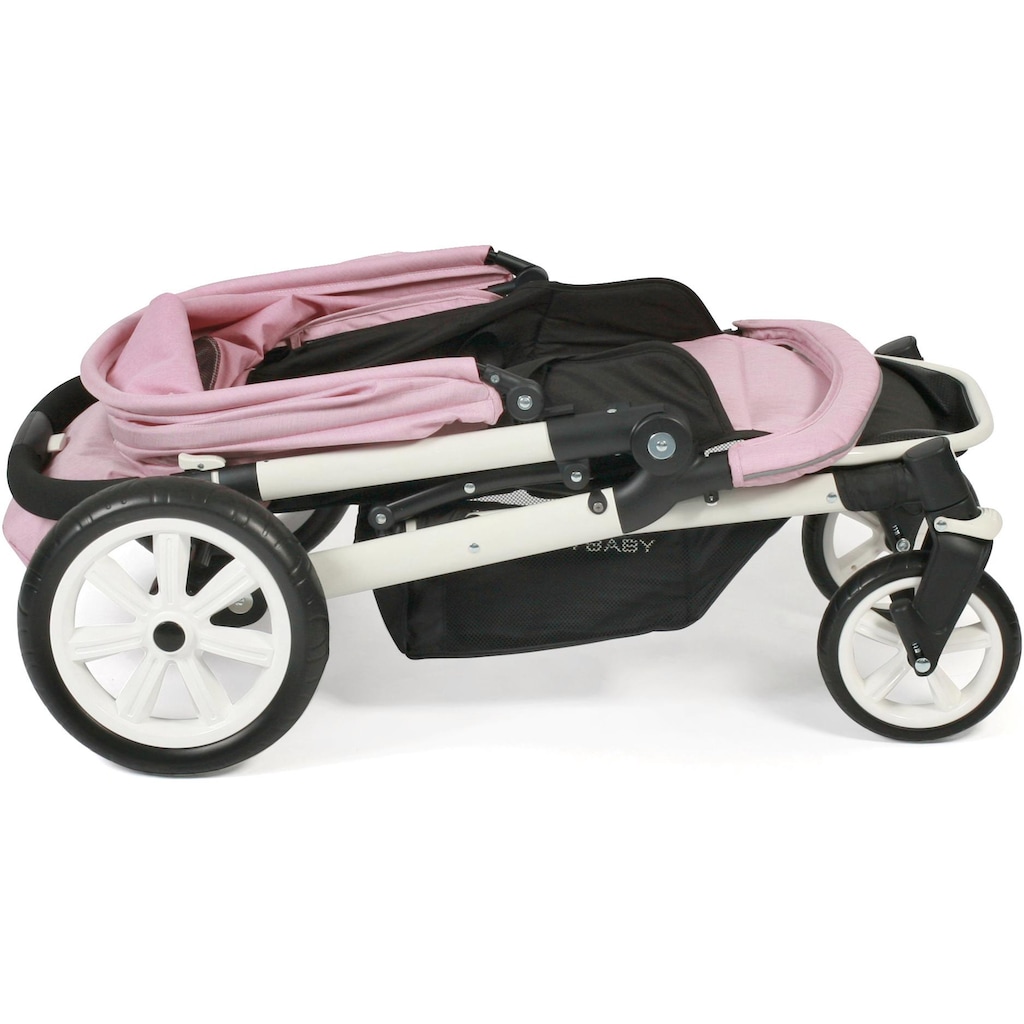 CHIC4BABY Sport-Kinderwagen »Boomer, rosa«