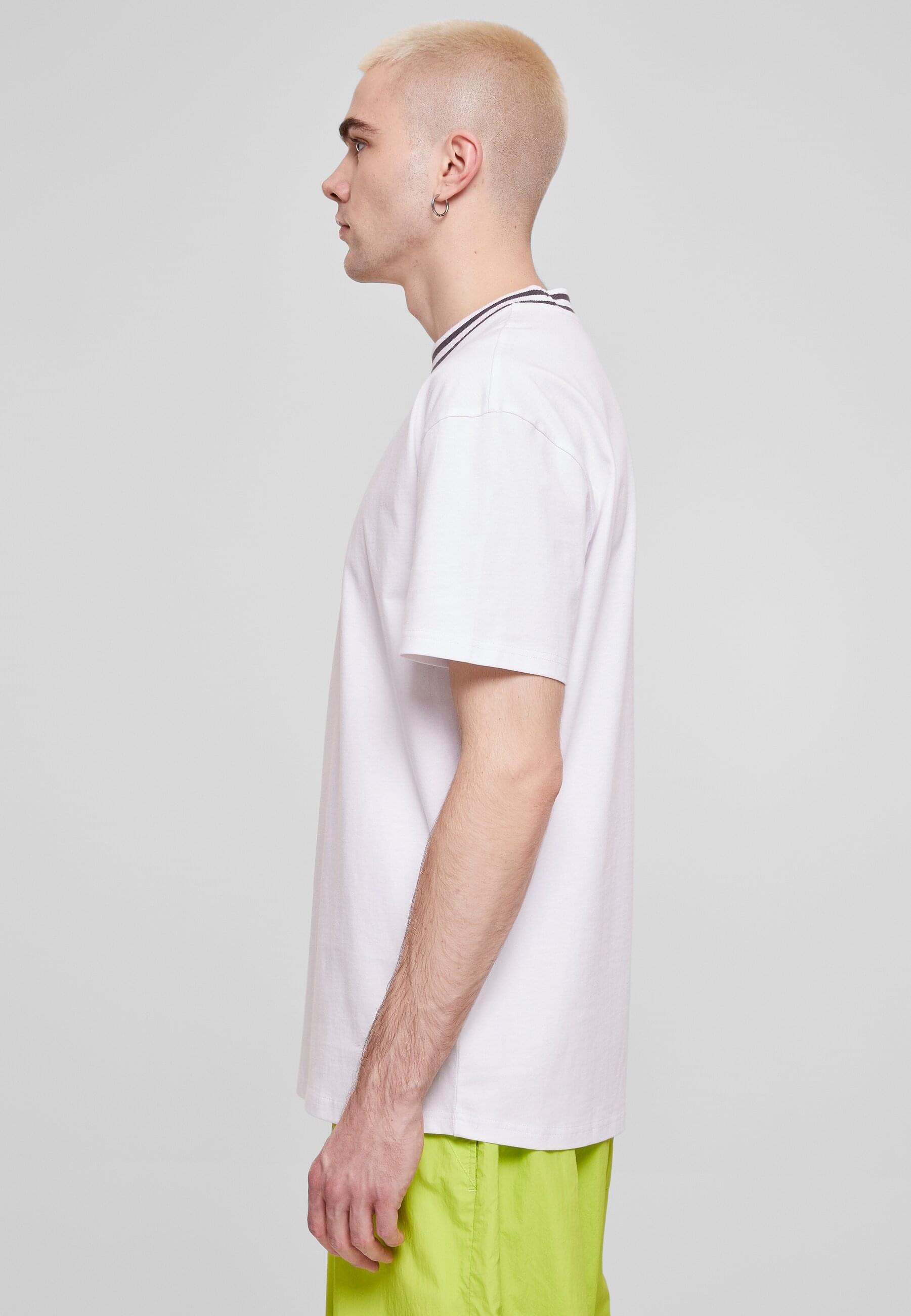 URBAN CLASSICS Kurzarmhemd »Urban Classics Herren Kicker Tee«, (1 tlg.)