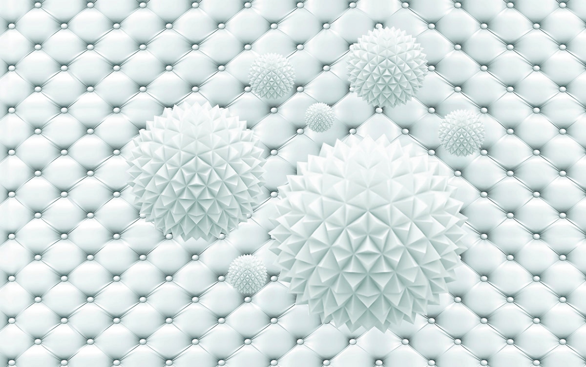 Papermoon Fototapete »Abstrakt 3D Effekt«