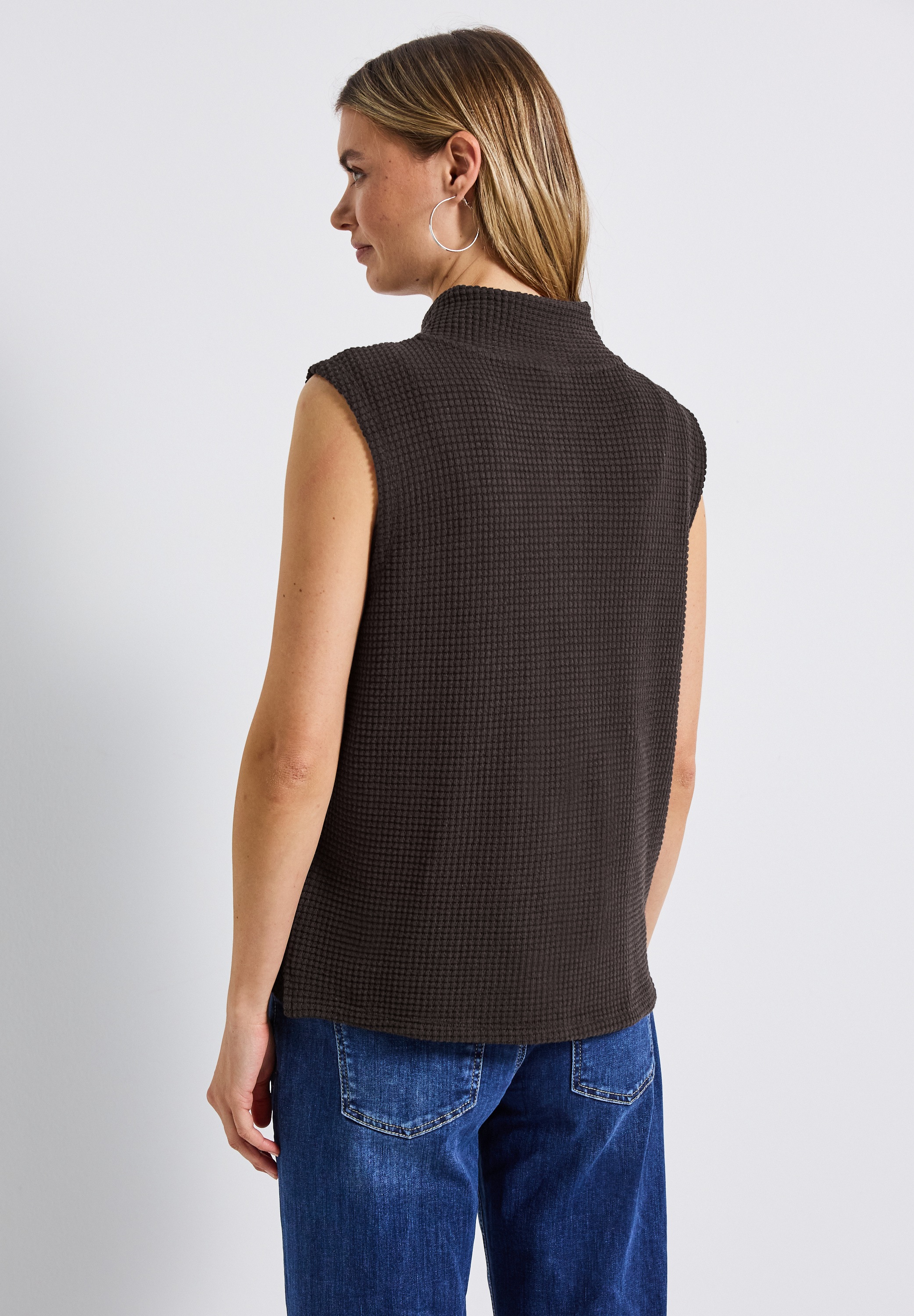 STREET ONE Stehkragenshirt, mit Turtleneck günstig online kaufen