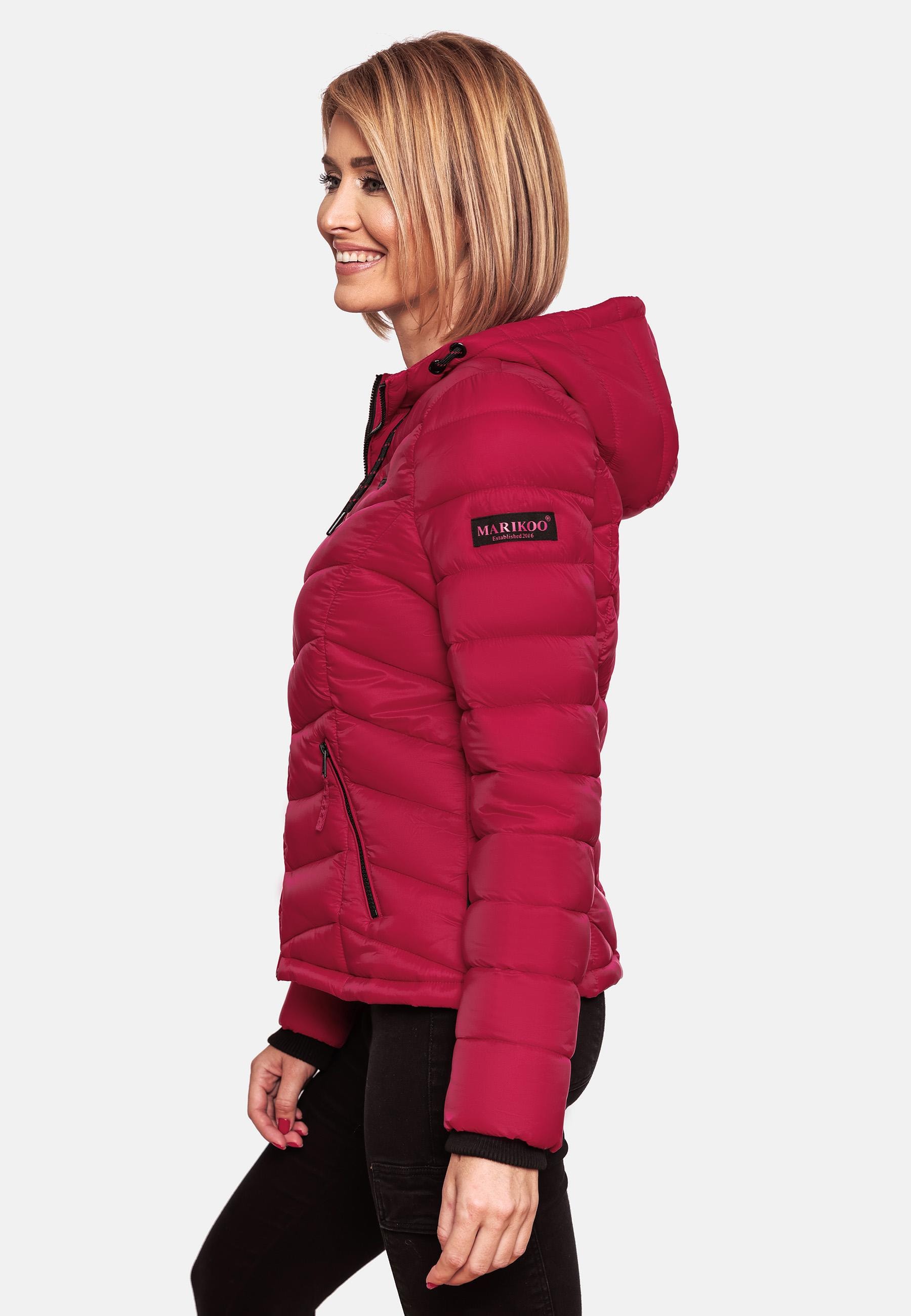 Marikoo Steppjacke »Kuala«, mit Kapuze, für | BAUR ultraleichte Übergangsjacke bestellen Kapuze mit