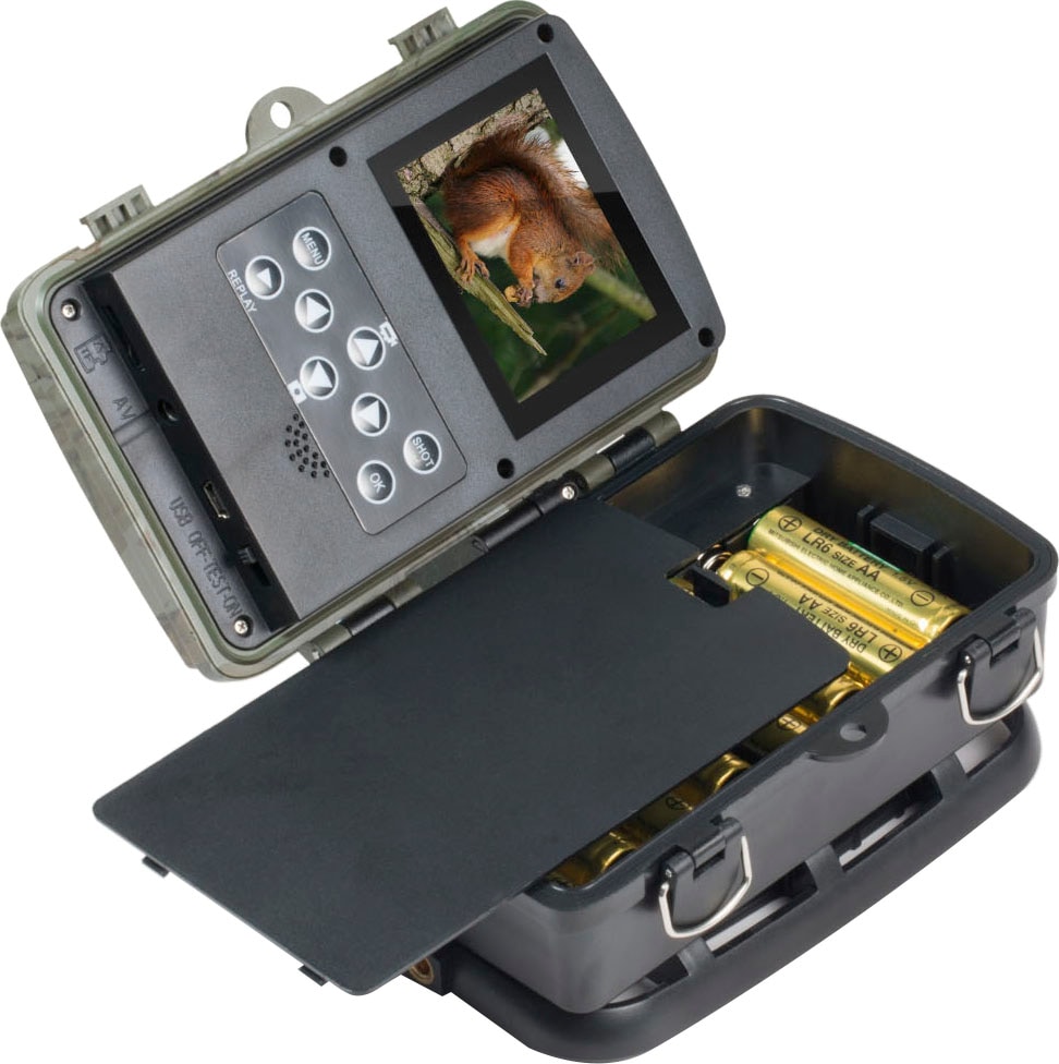Technaxx Überwachungskamera »Nature Wild Cam 8MP TX-125«, Innenbereich-Außenbereich, (1 tlg.)