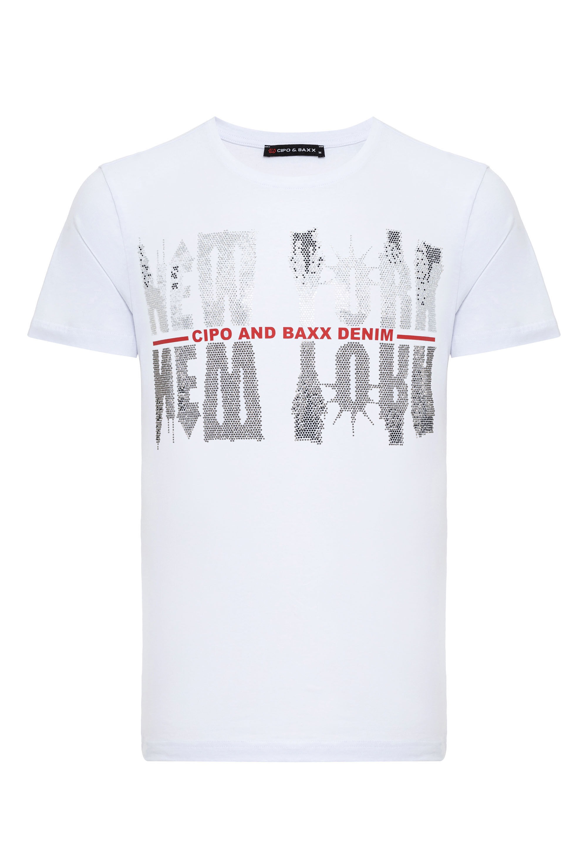 Cipo & Baxx T-Shirt »T-Shirt« mit New York-Motiv
