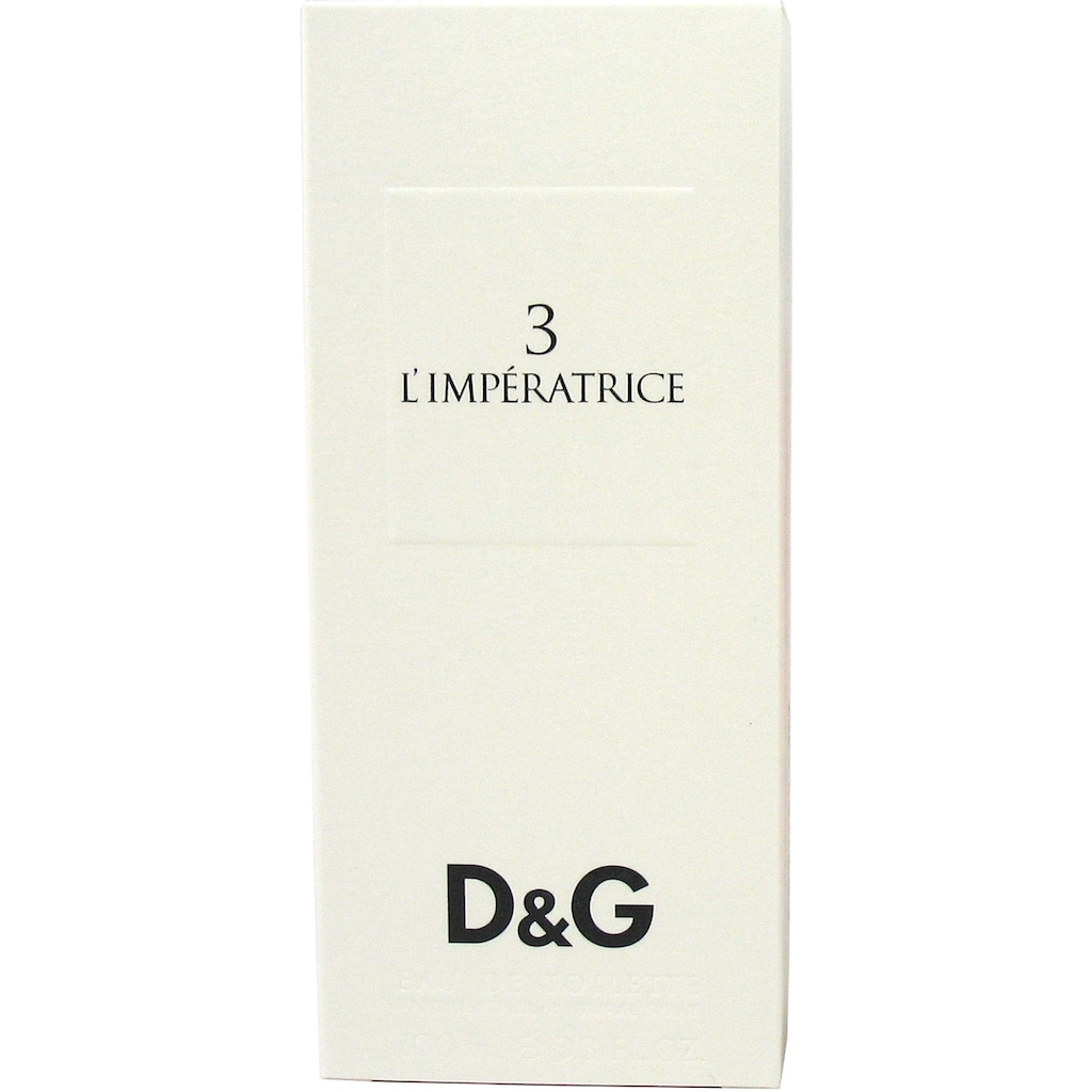 DOLCE & GABBANA Eau de Toilette »3 L`Impératrice«