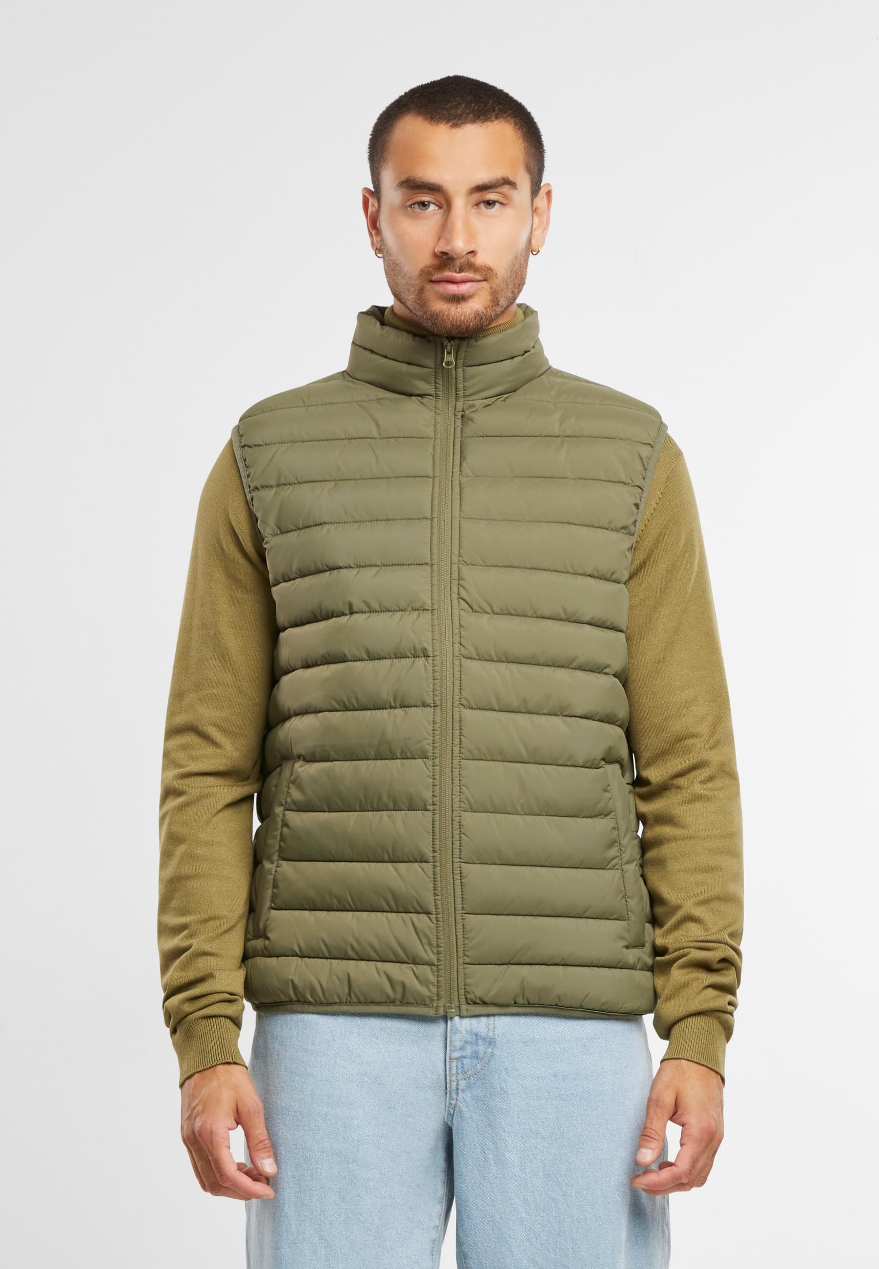 URBAN CLASSICS Steppweste »Urban Classics Basic Light Weigh Vest«, (1 tlg.)